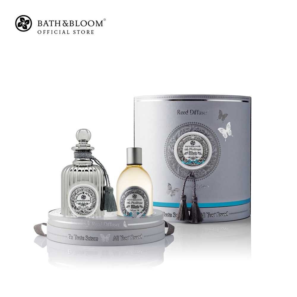 BATH & BLOOM Mars (March) Reed Set - Chrome 300ml. ชุดน้ำมันหอมระเหยปรับอากาศภายในบ้าน