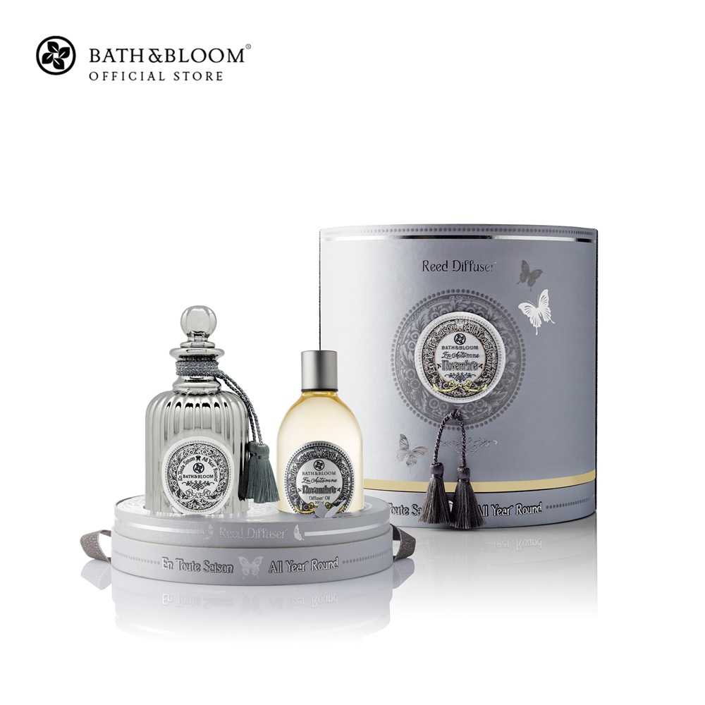BATH & BLOOM Novembre (November) Reed Set - Chrome ชุดน้ำมันหอมระเหย ปรับอากาศ