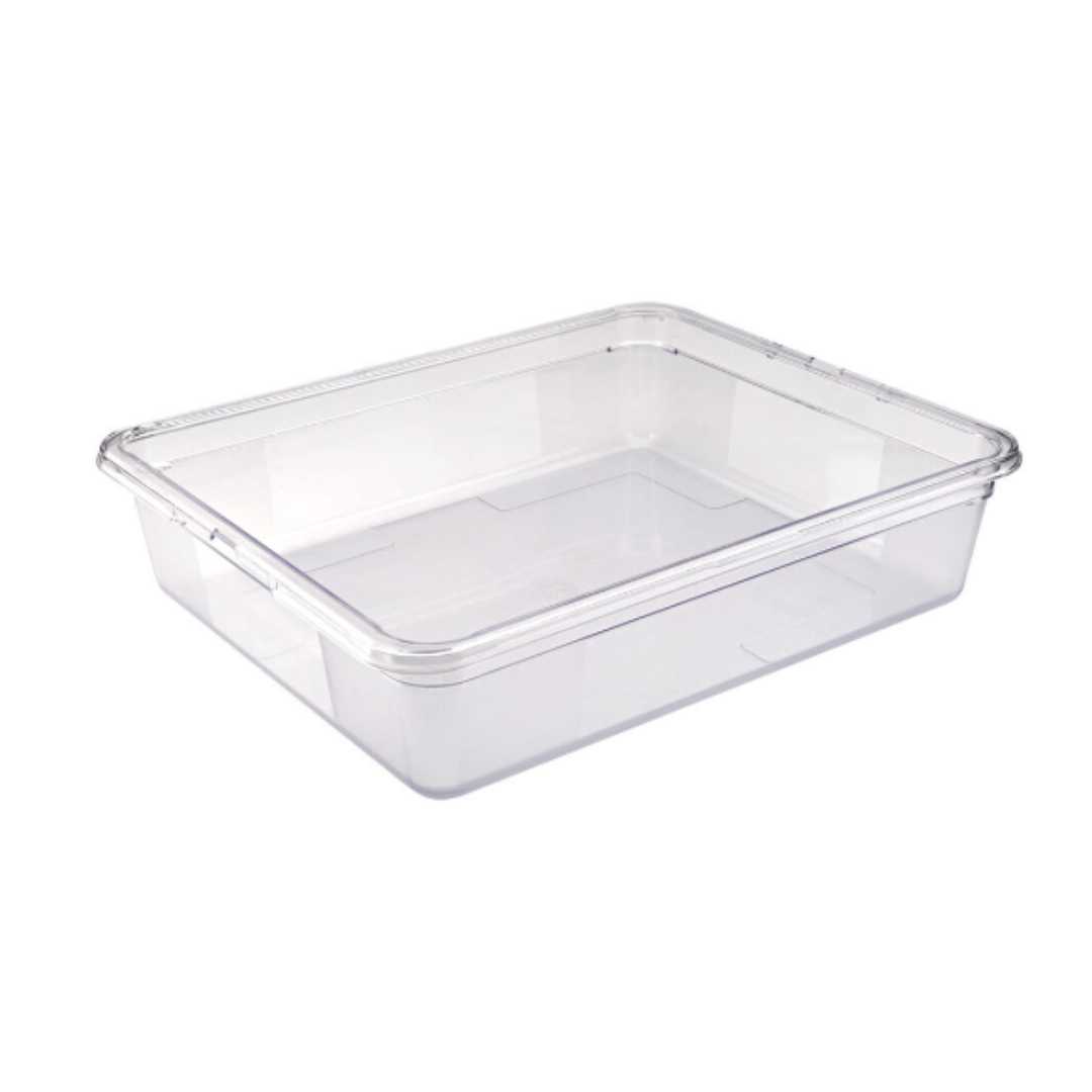 750120 CRISTAL PLUS COPOLYESTER GASTRONORM CONTAINER - GN 2/1 DEPTH 20 CM