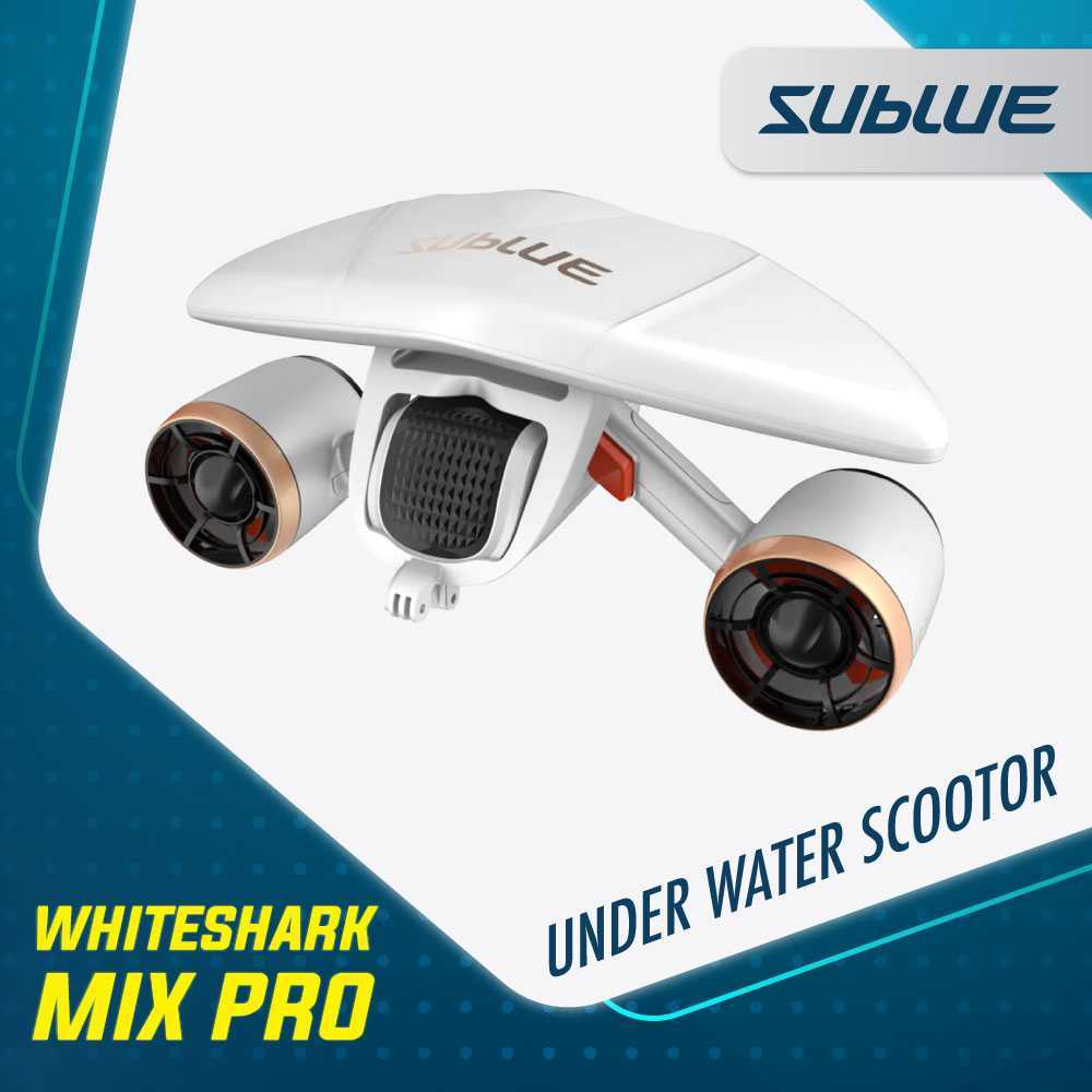 สกู๊ตเตอร์ดำน้ำ Sublue Whiteshark Mixpro