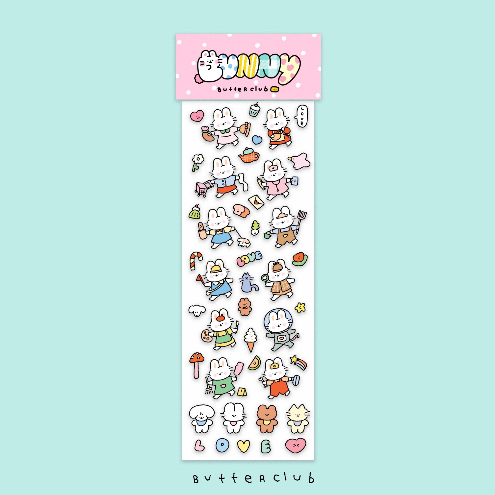 Bunny sticker