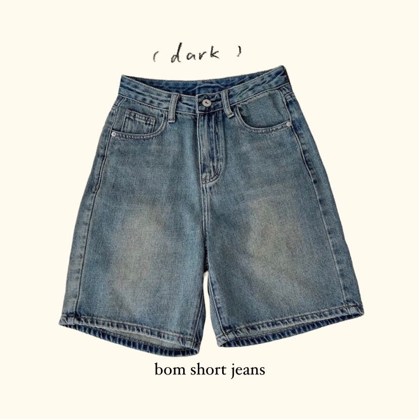 (PRE ORDER) BOM SHORT JEANS (2colors)