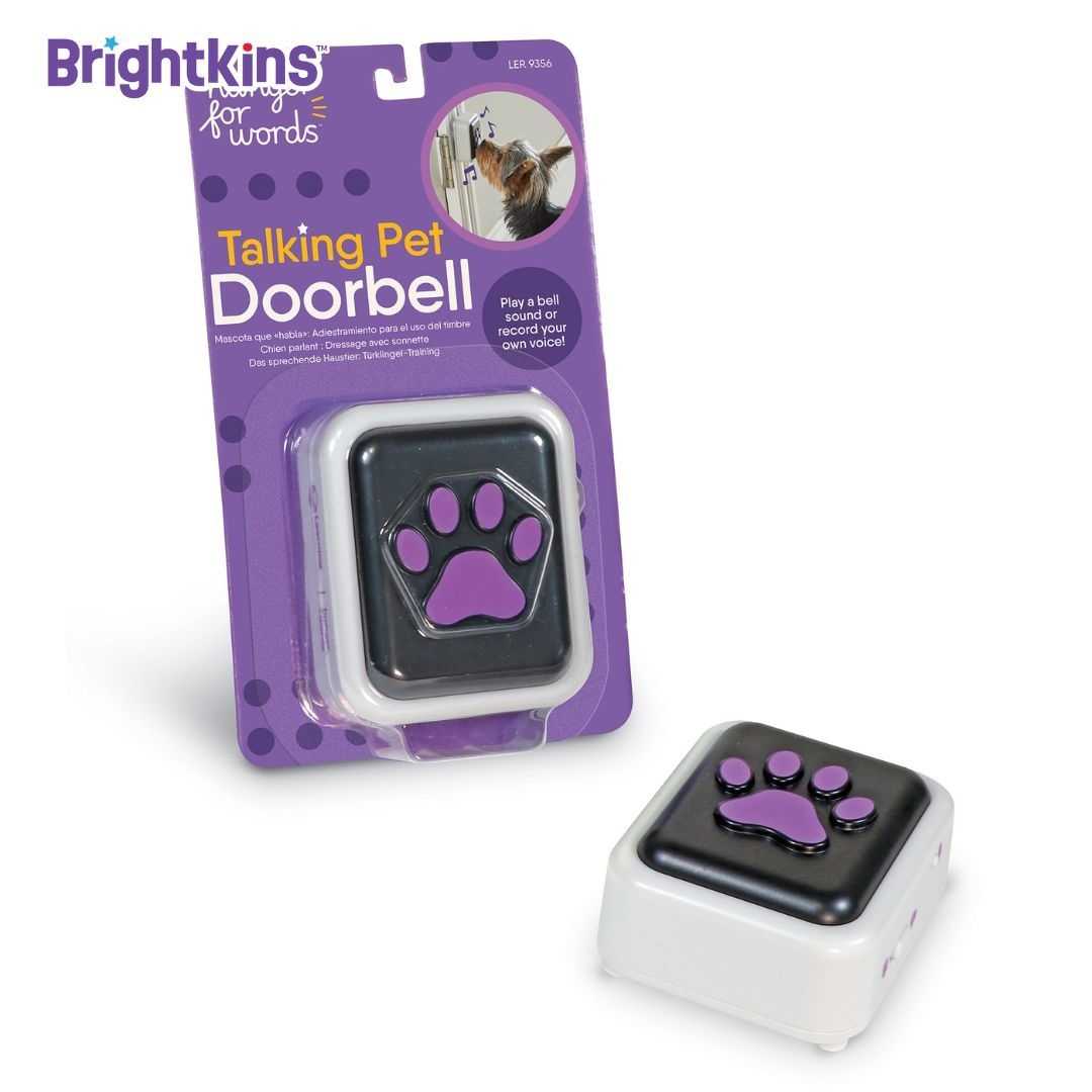 Brightkins Talking Pet Doorbell กริ่งประตู สำหรับสัตว์เลี้ยง
