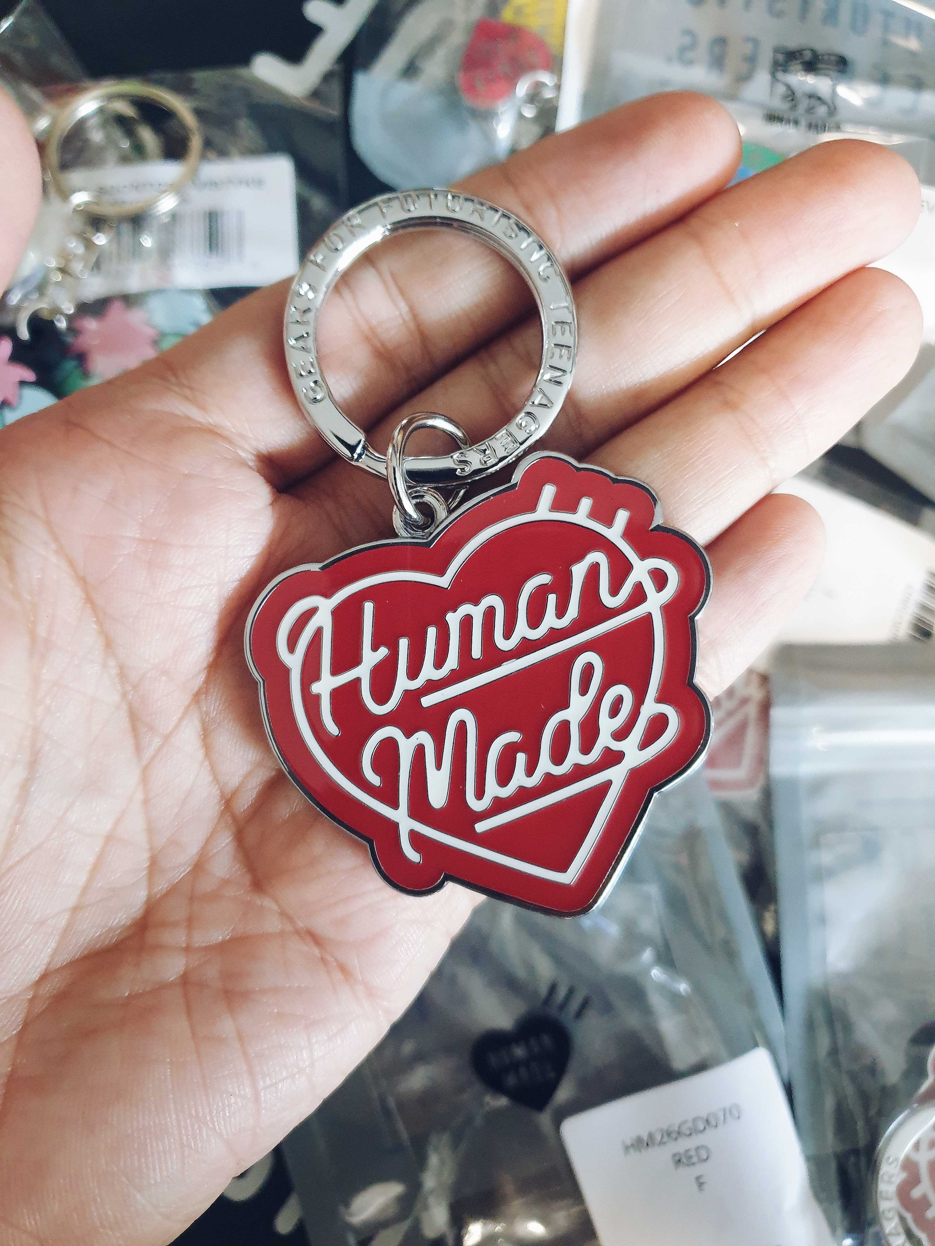 (สินค้าPREORDER15-20days) Humanmade heart keyring stanless
