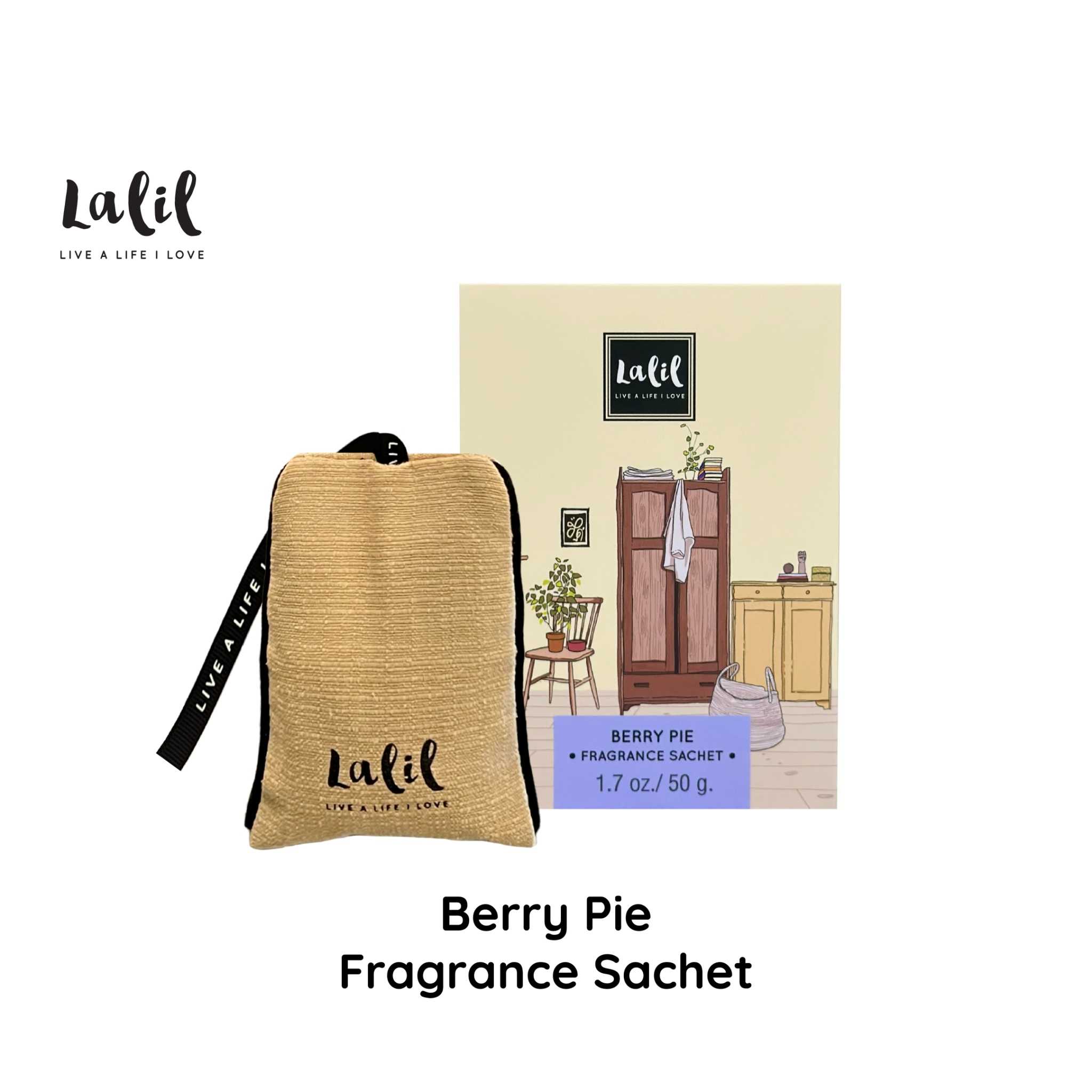 (New Arrival) Lalil Berry Pie Fragrance Sachet 50g