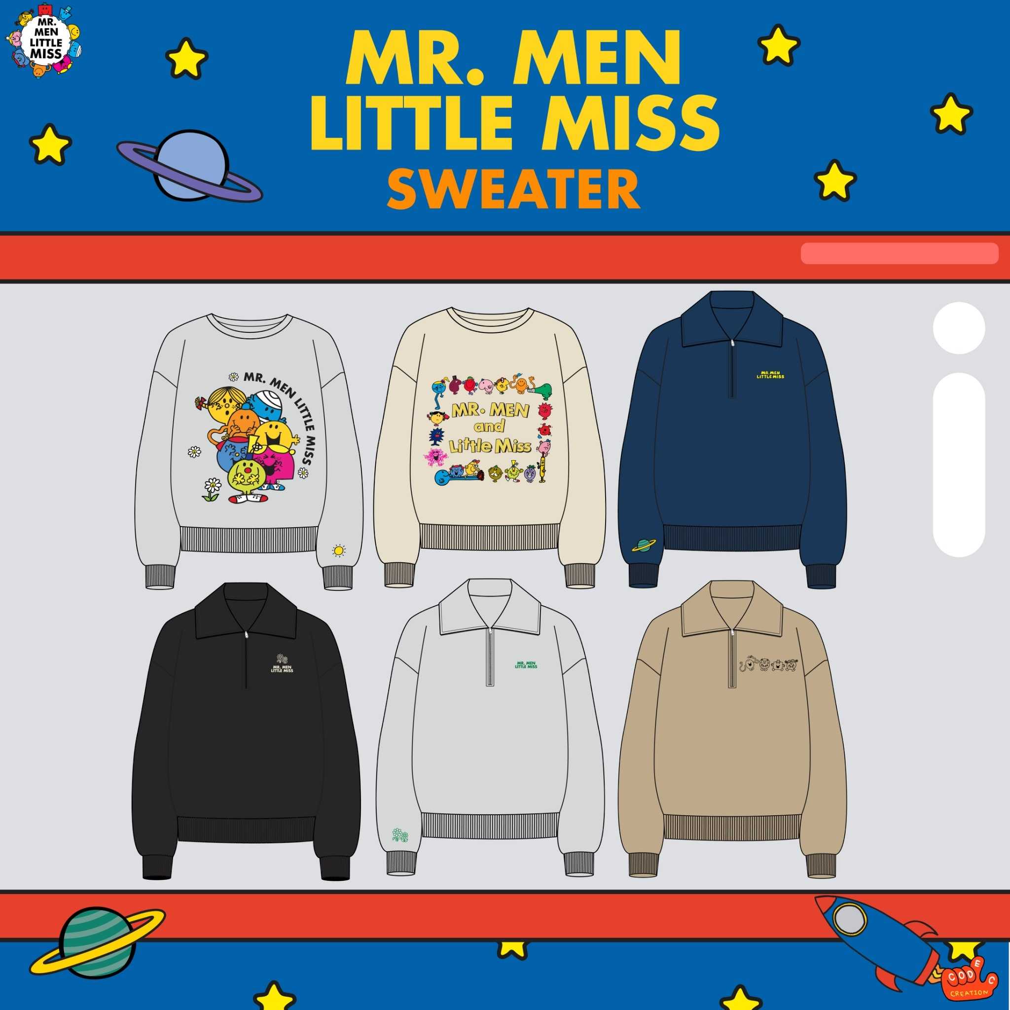 SWEATER (Mr.Men Little Miss)