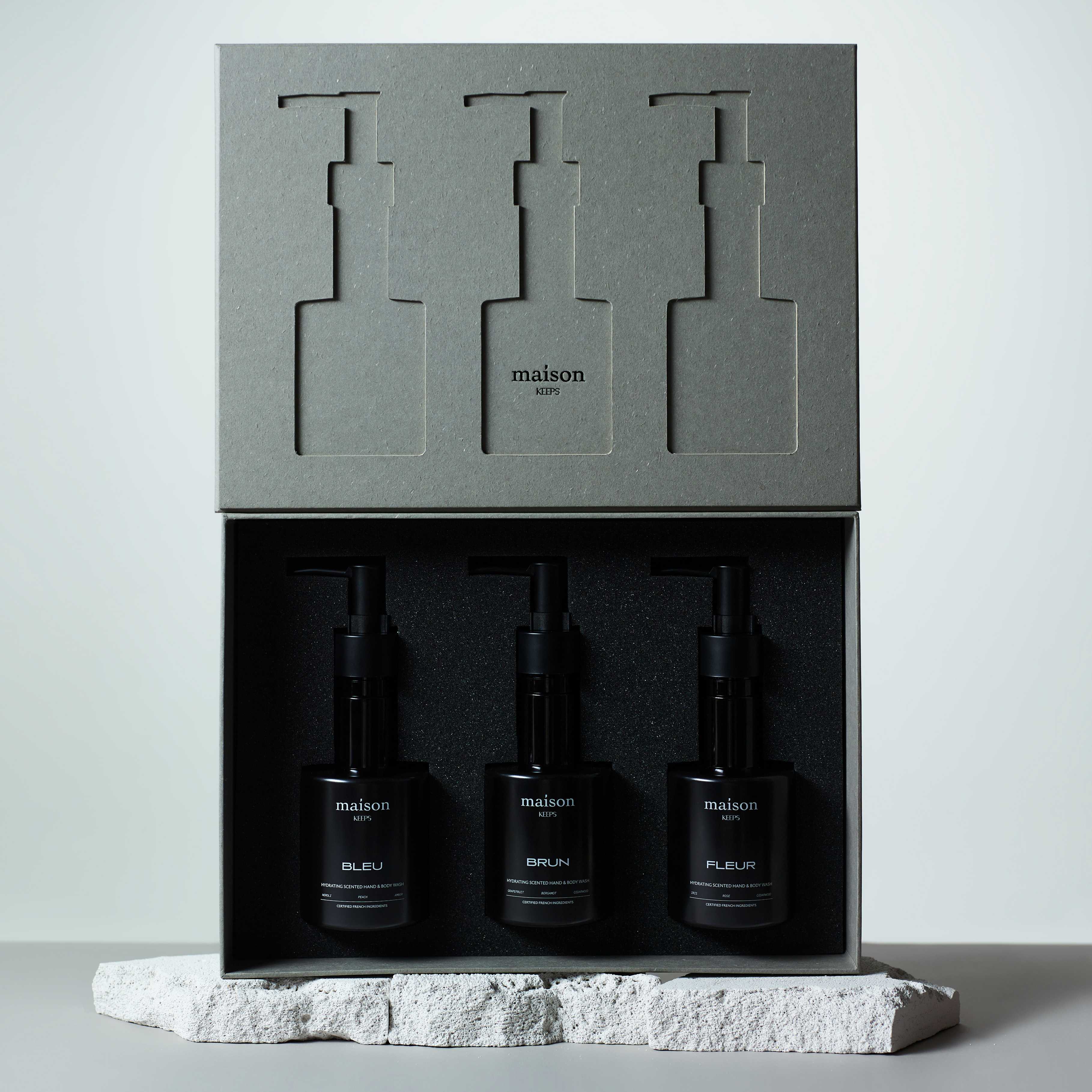 [Special Edition Set] maison KEEPS Lifestyle | Hydrating Scented Hand & Body Wash | รวมทั้ง 3 กลิ่น