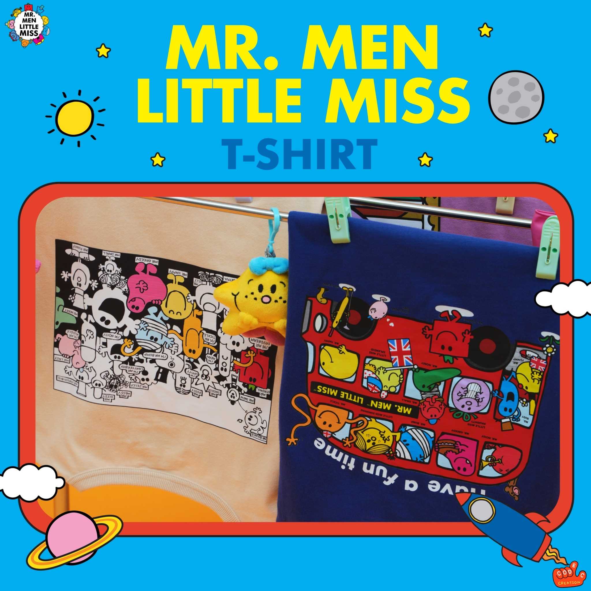 T-SHIRT OVERSIZE (Mr.Men Little Miss)