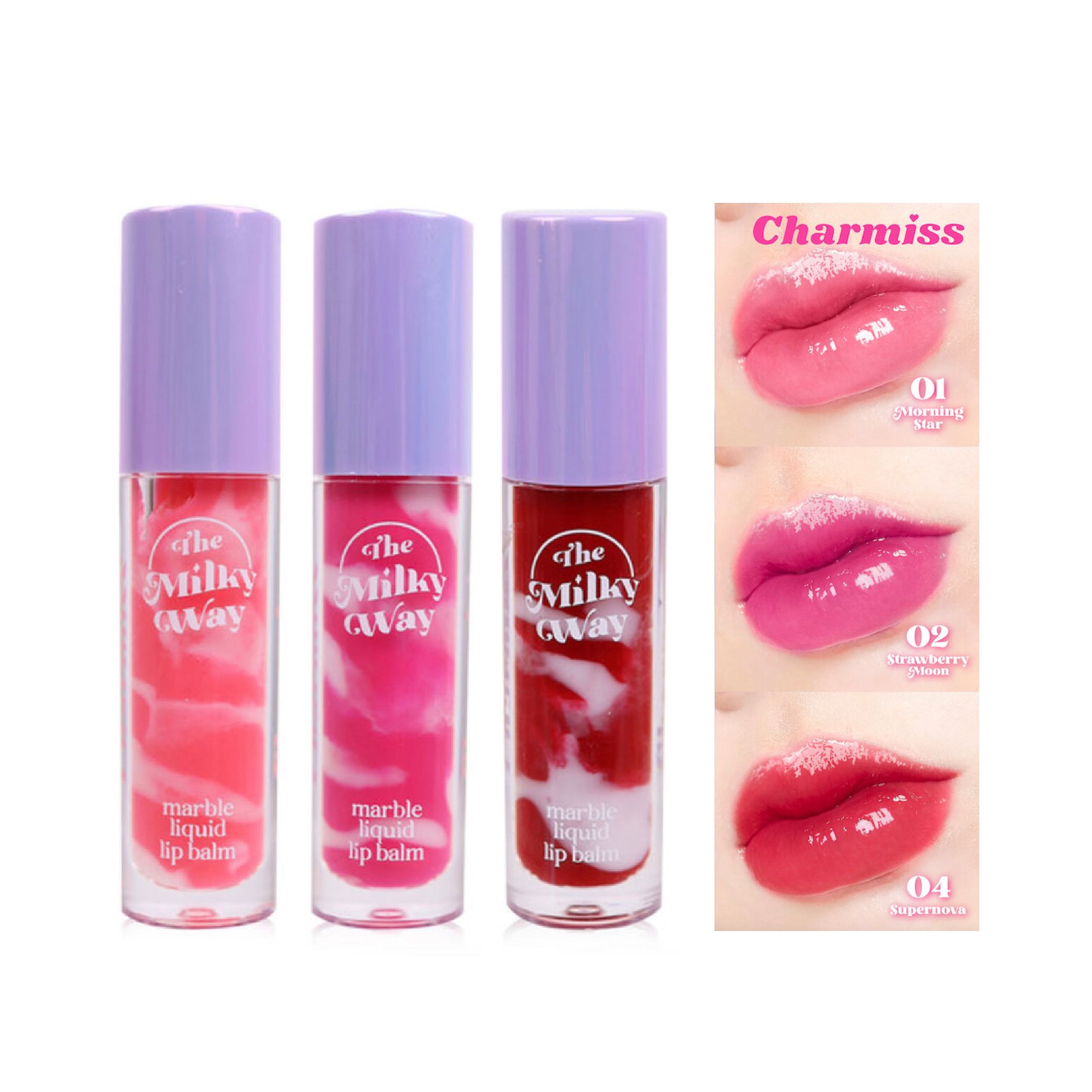 Charmiss The Milky Way Marble Liquid Lip Balm (ลิปบาล์มกาแล็กซี่)