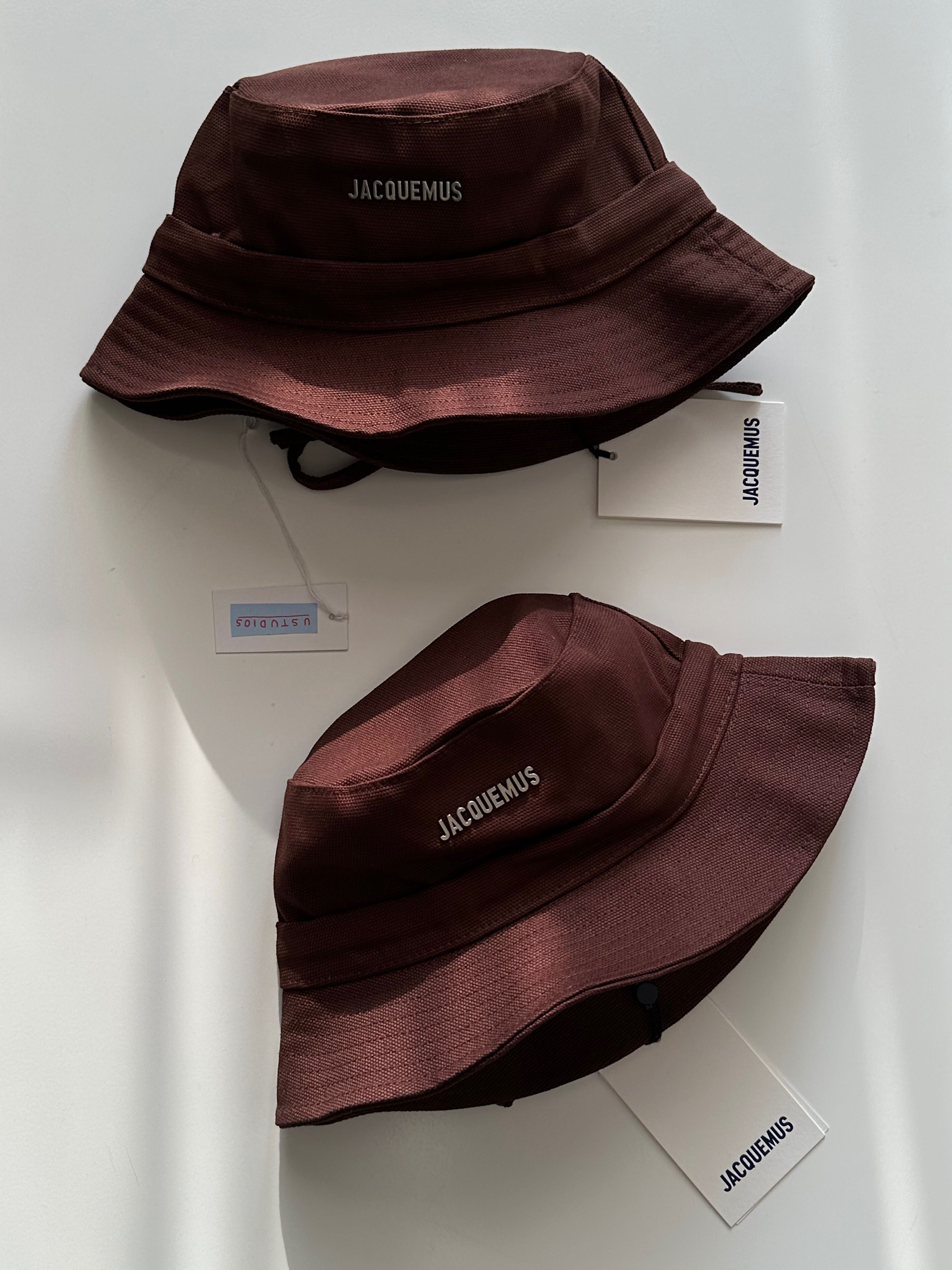 Jacquemus le bob hat brown 58cm