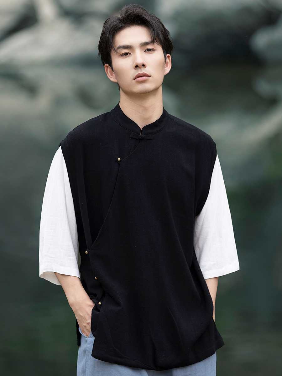 ASAYAHOMME47 : New Chinese style men's retro Chinese style
