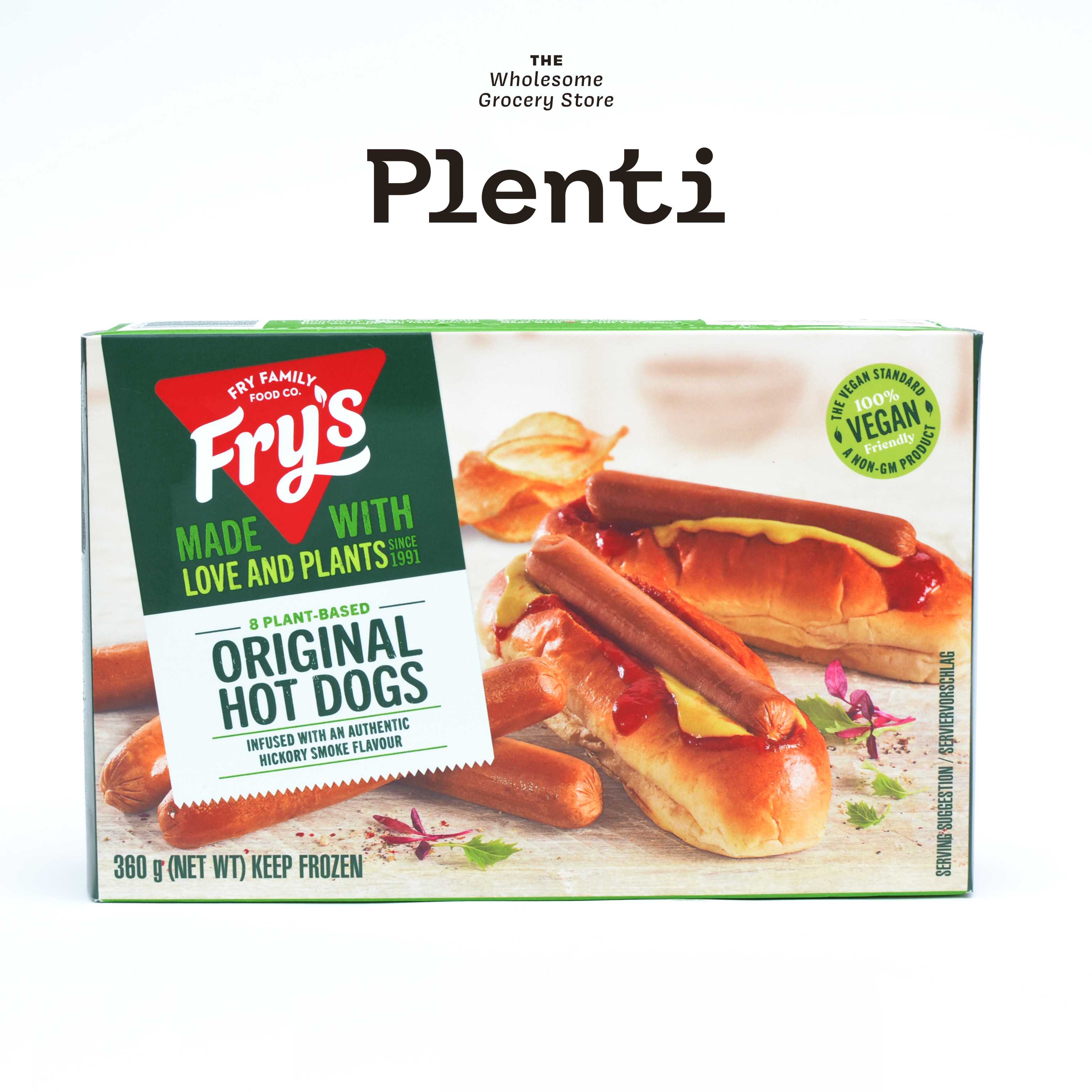 Plant Based Original Hot Dogs | ฮอทดอกสูตรดั้งเดิมมังสวีรัติ (วีแกน)