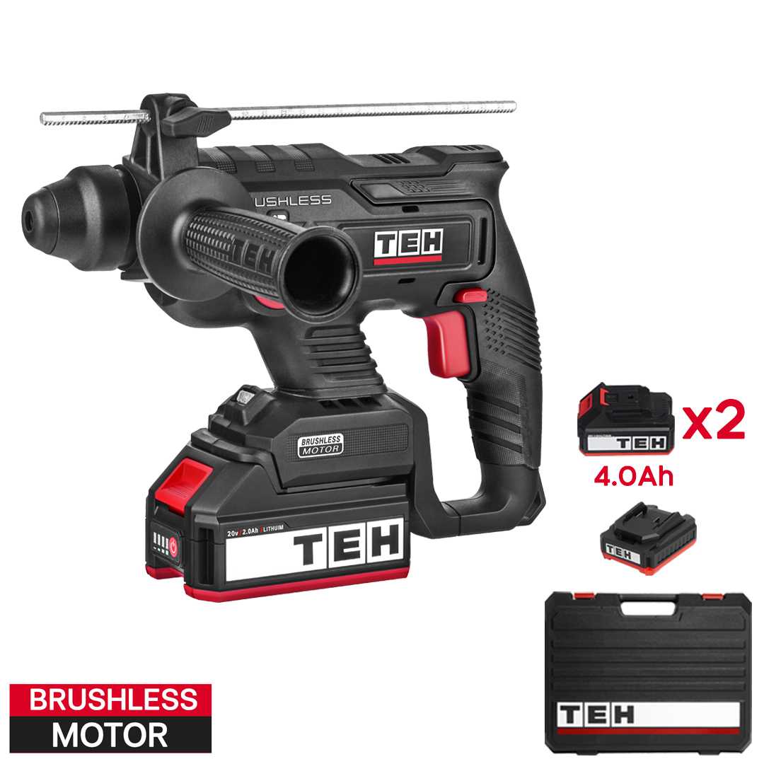 LH220 ชุดสว่านโรตารี่ไร้สาย 3 ระบบ 22 มม. (Brushless)
