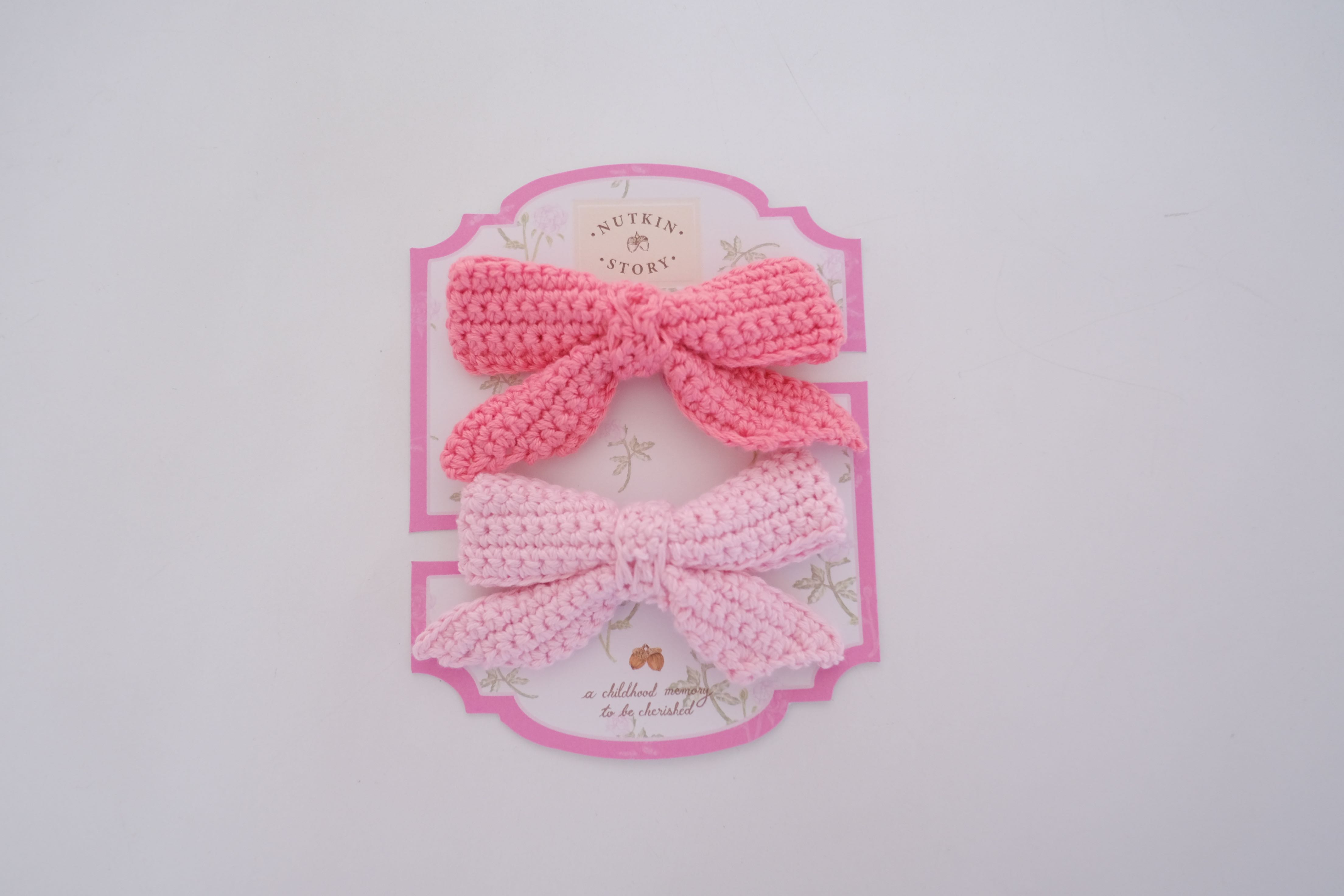 Crochet Hair Clip (Daisy/Bow/Duckie)