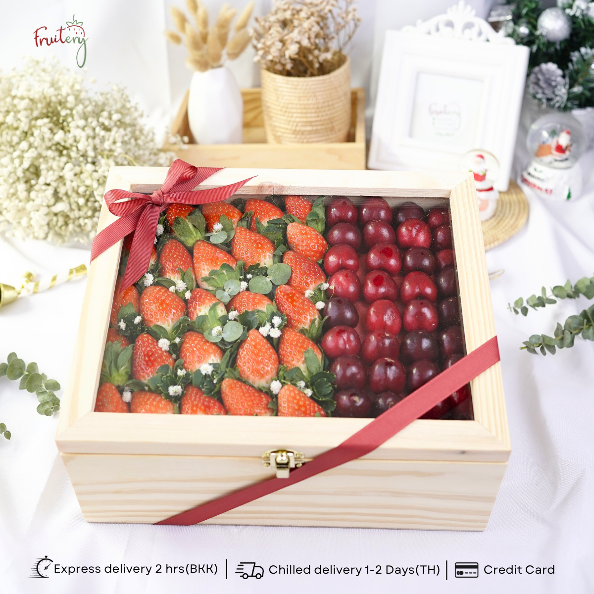 WX09 Duo berry Wood giftbox