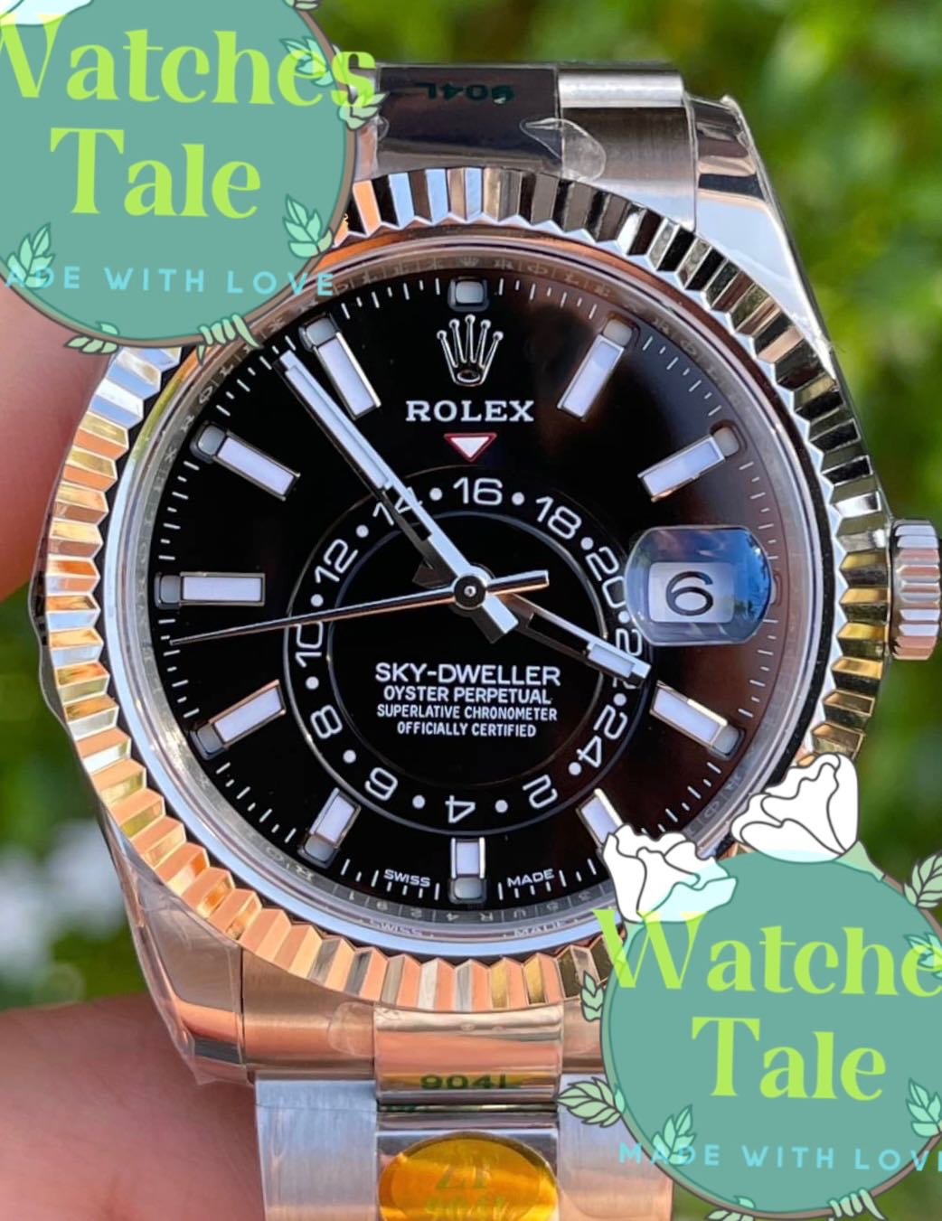 Rolex Sky-Dweller Ref.326934 42mm. Black Dial ZF