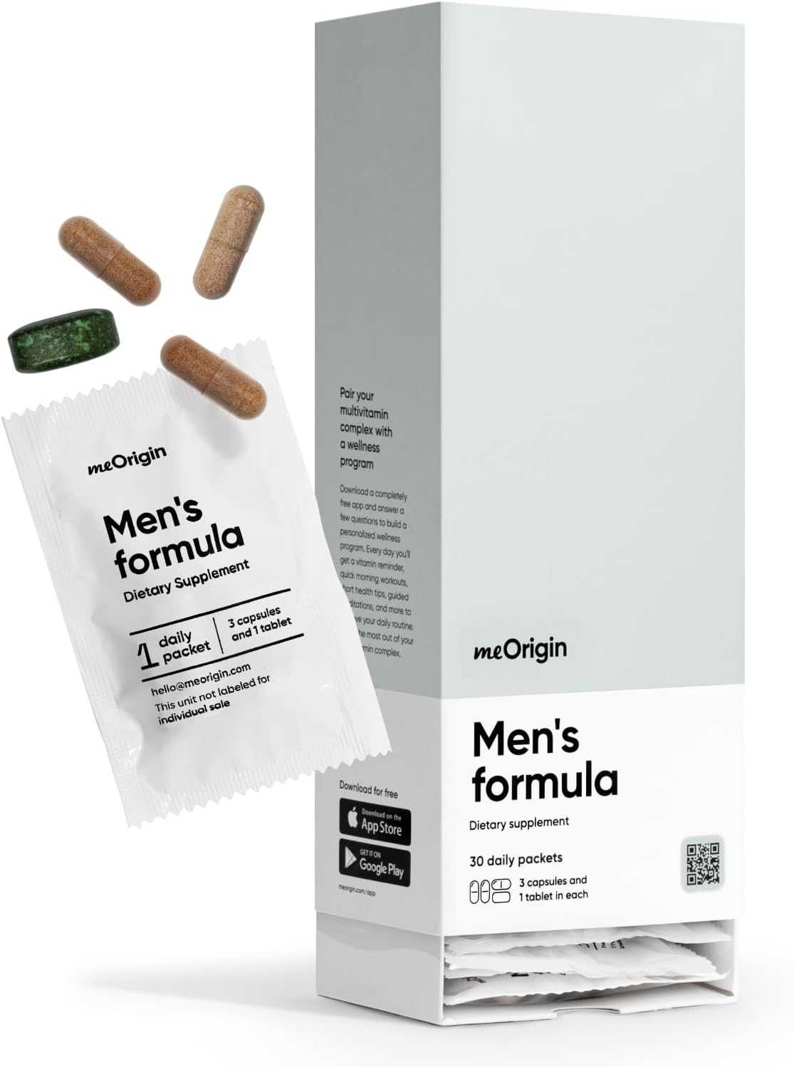วิตรวมผู้ชายแบบครบจัดชุด Men's Full-Spectrum Multivitamin Complex
