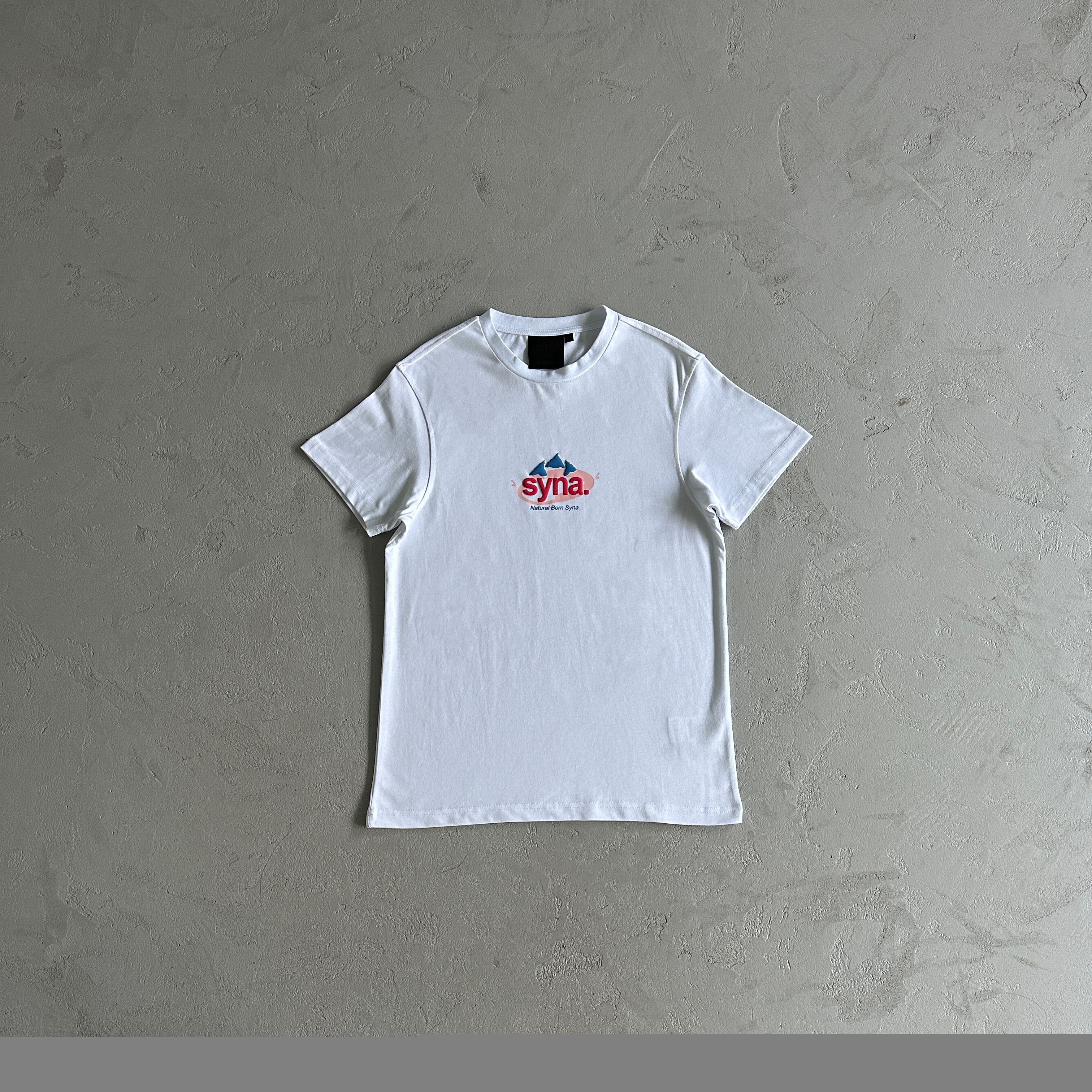 Syna World × Evian Logo White T-Shirt