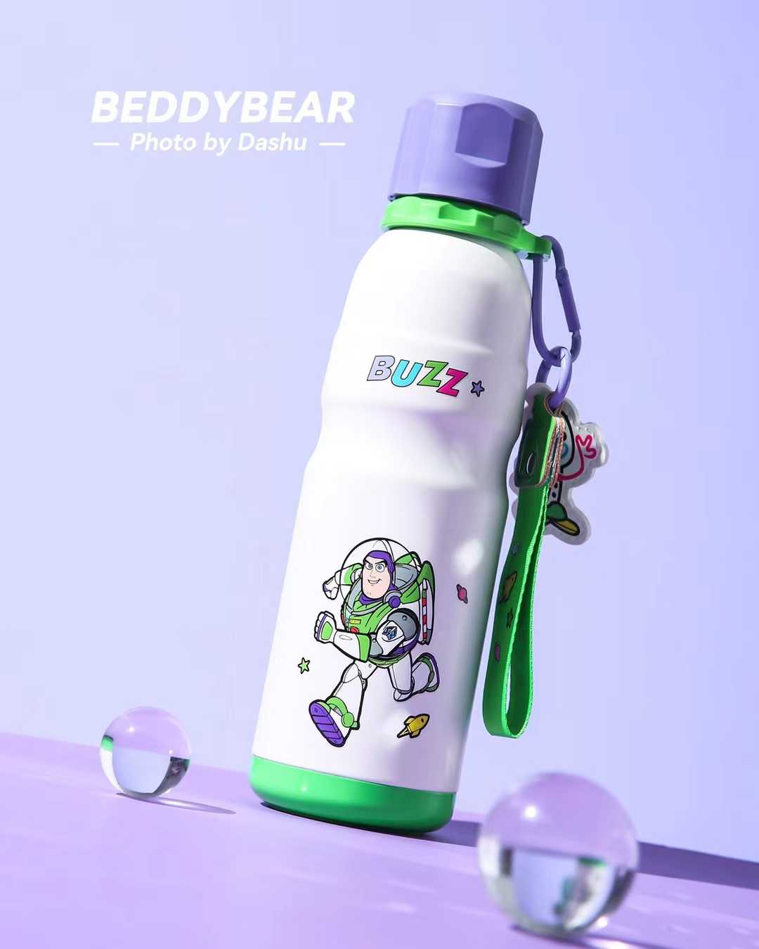 BeddyBearXToy Story ขวดน้ำสูญญากาศ ยกดื่ม เก็บอุณหภูมิ ร้อน/เย็น  BBA004TS-005B 580 ml.