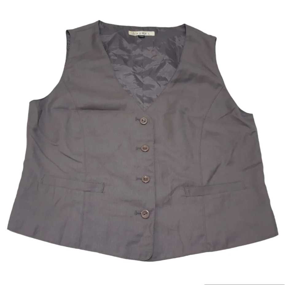 เสื้อกั๊กวินเทจ สีเทา