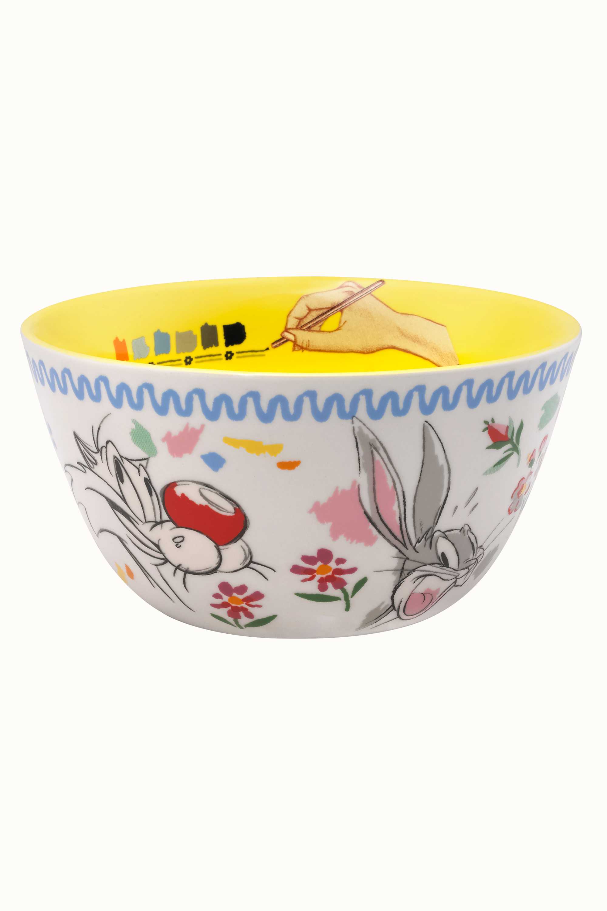 LOONEY TUNES TUNES AND BLOOMS CEREAL BOWL