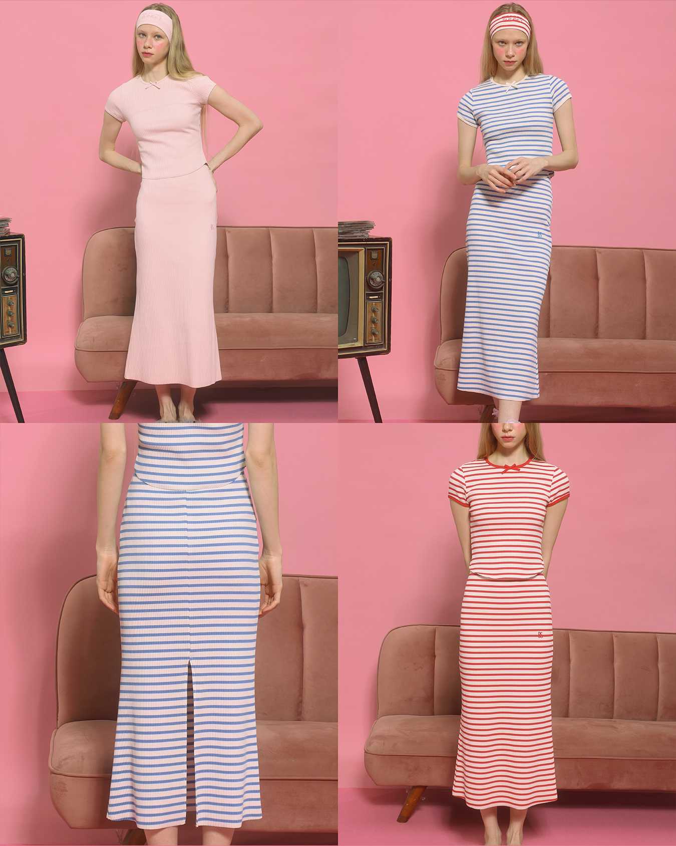 (CR) Landing Maxi Skirt กระโปรงยาวผ้ายืด ทรงสวยใส่สบาย