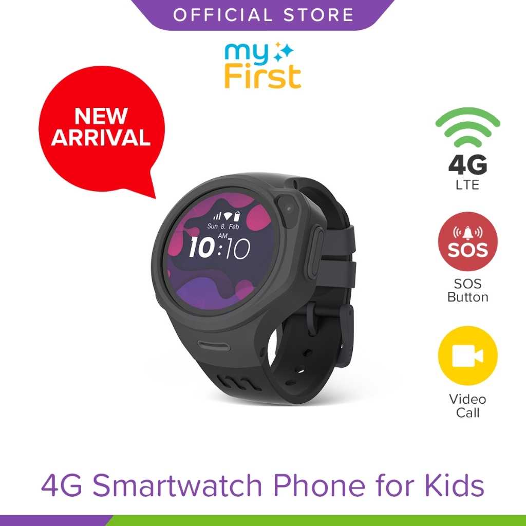 myFirst Fone R1C 4G Kids Smartwatch GPS วีดีโอคอล โทร ถ่ายรูป
