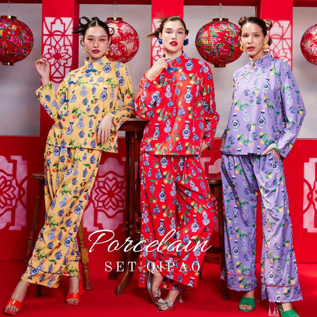 Set qipao Porcelain