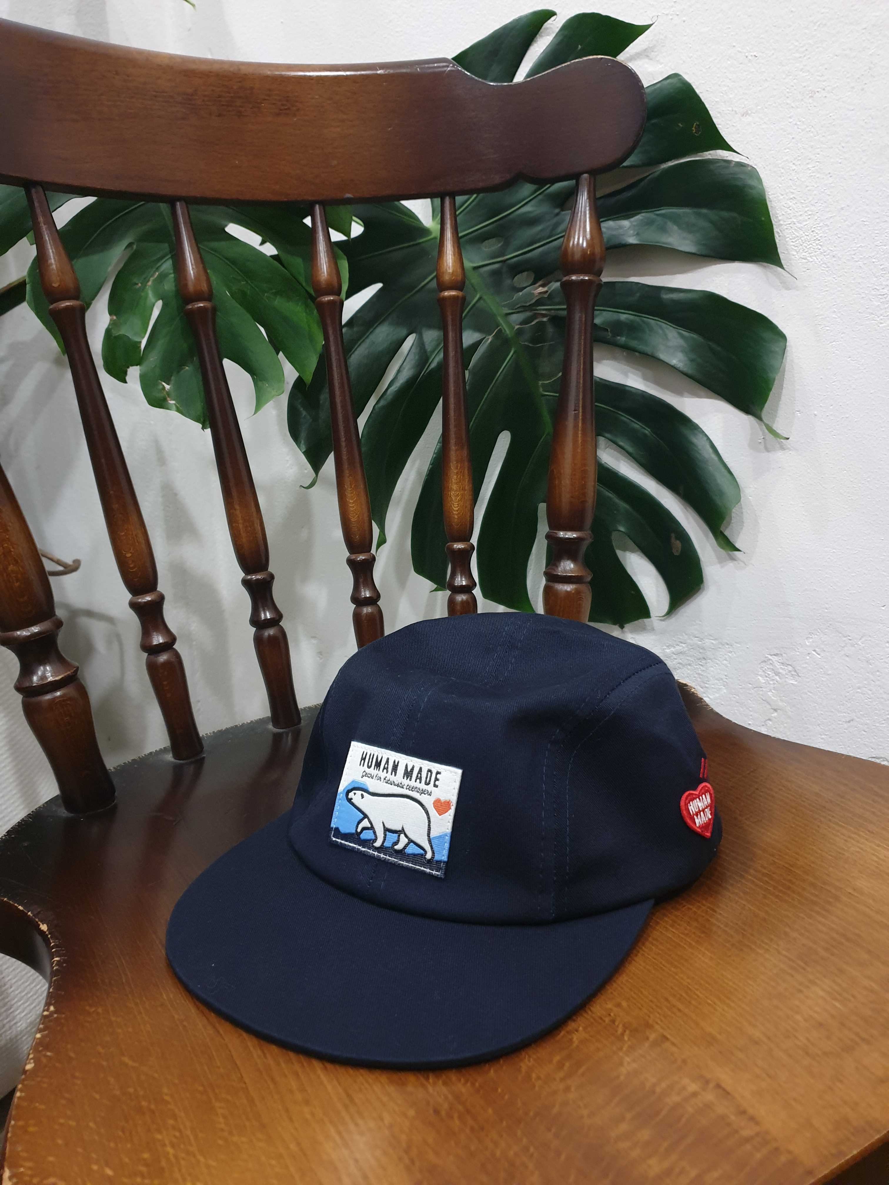 (PREORDER15-20days) หมวกHumanmade 5 panel Polar outdoor cap สีกรมท่าเข้ม