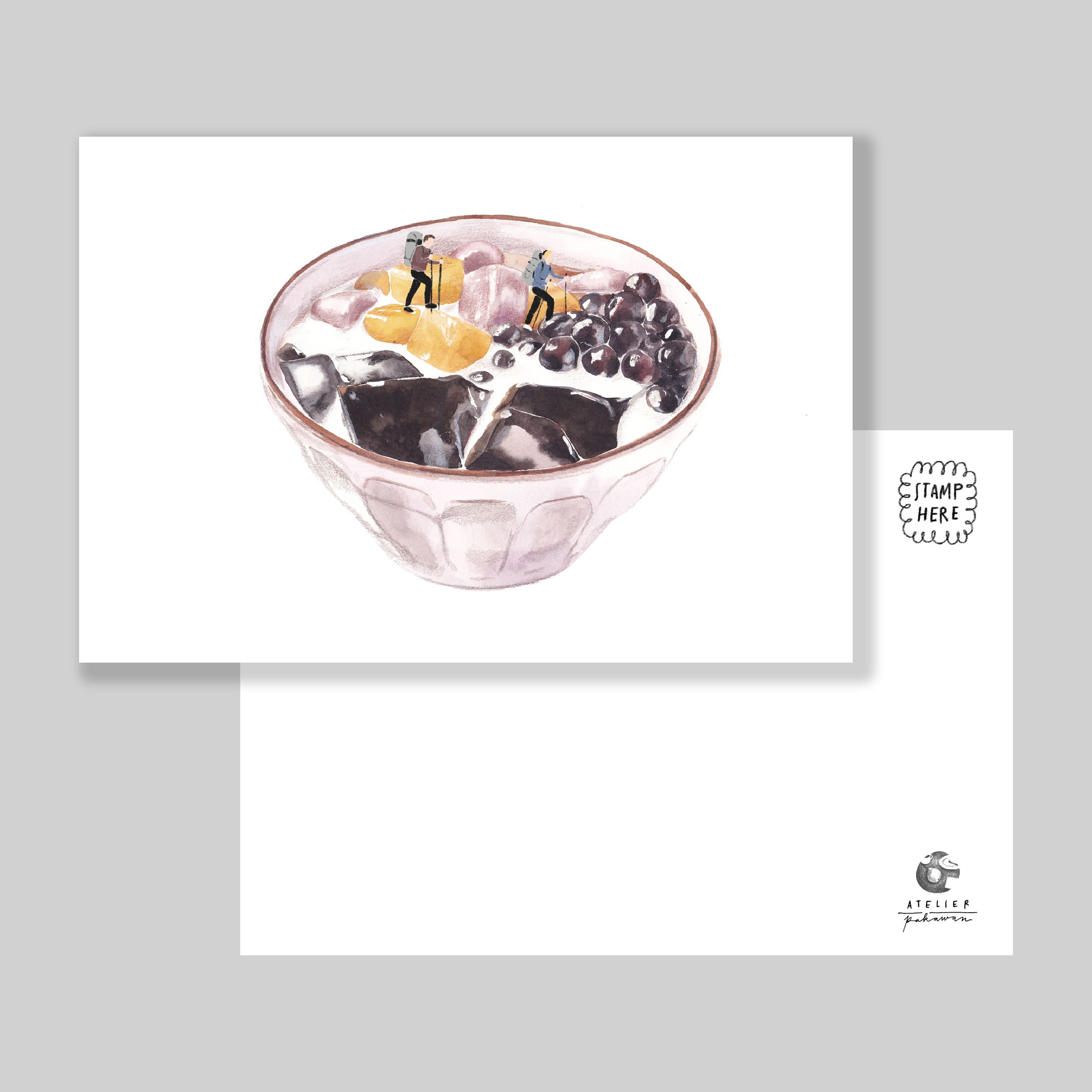 Boba Mountain Postcard