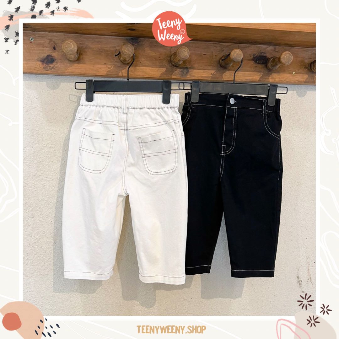 Teenyweeny.shop - Two colors Pants กางเกงขายาว