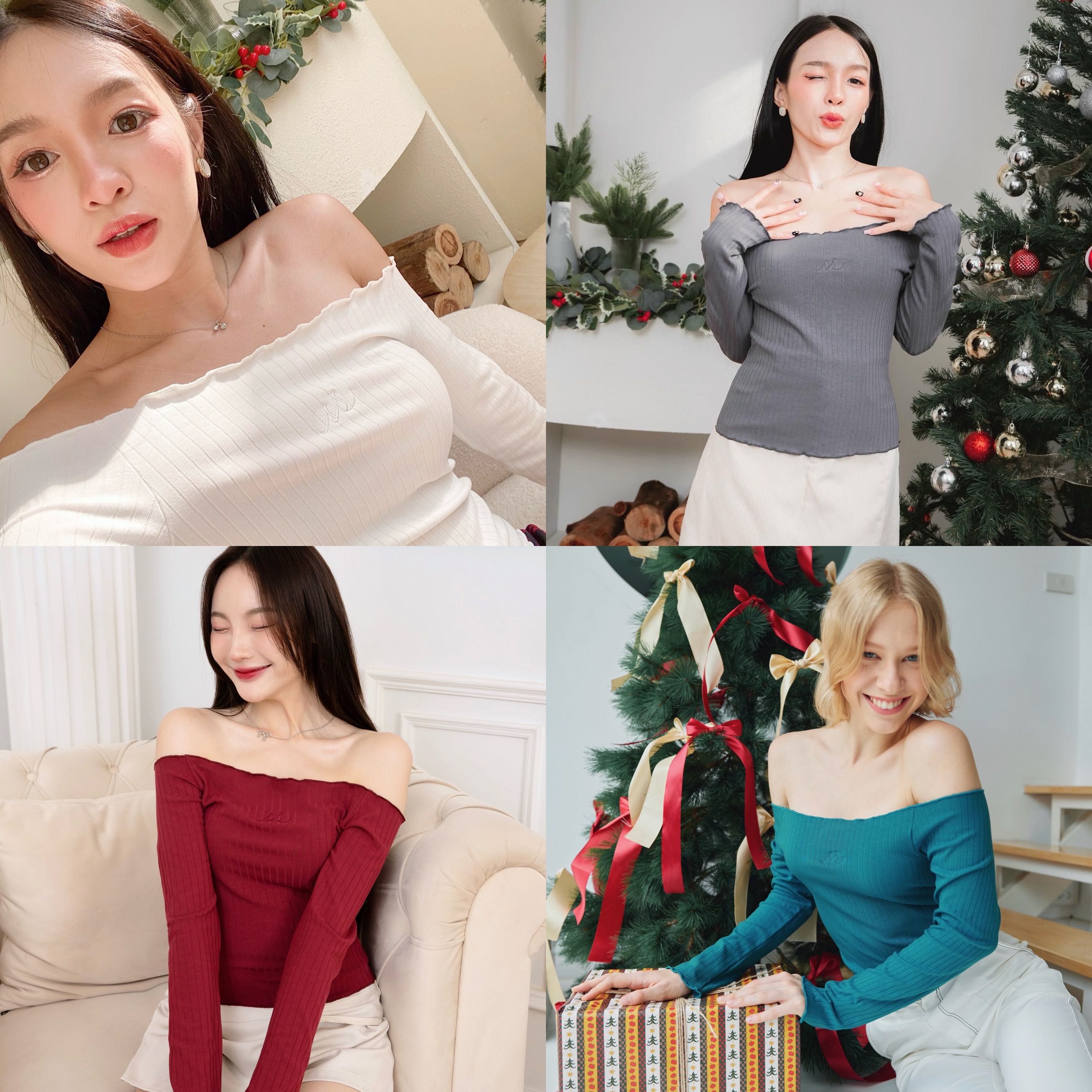Jennie Off-shoulder top
