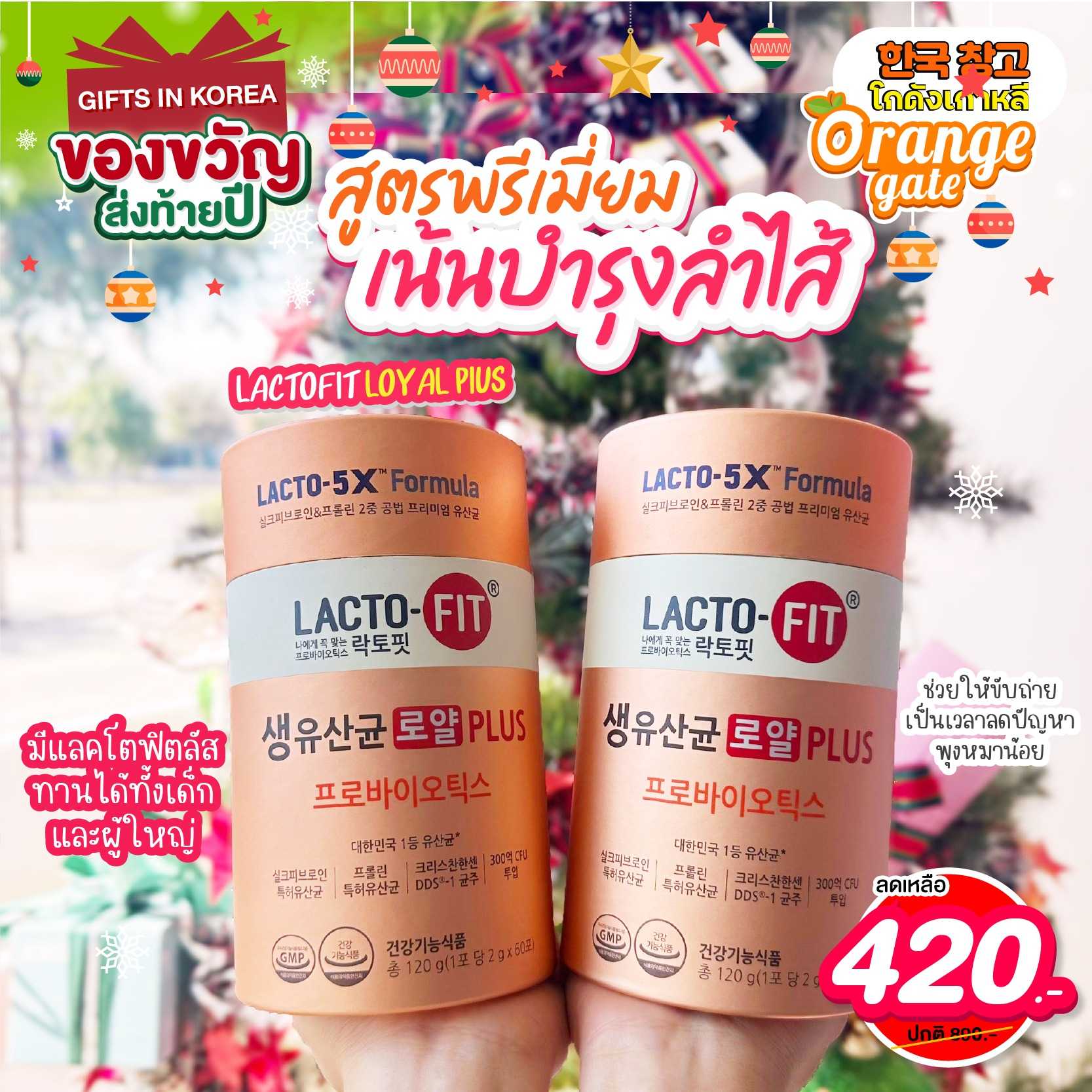 Lacto-Fit Loyal Plus แลคโตฟิต สูตรรอยัลพรีเมียม เพิ่มจุลินทรีย์มากขึ้นกว่า 10 สายพันธุ์