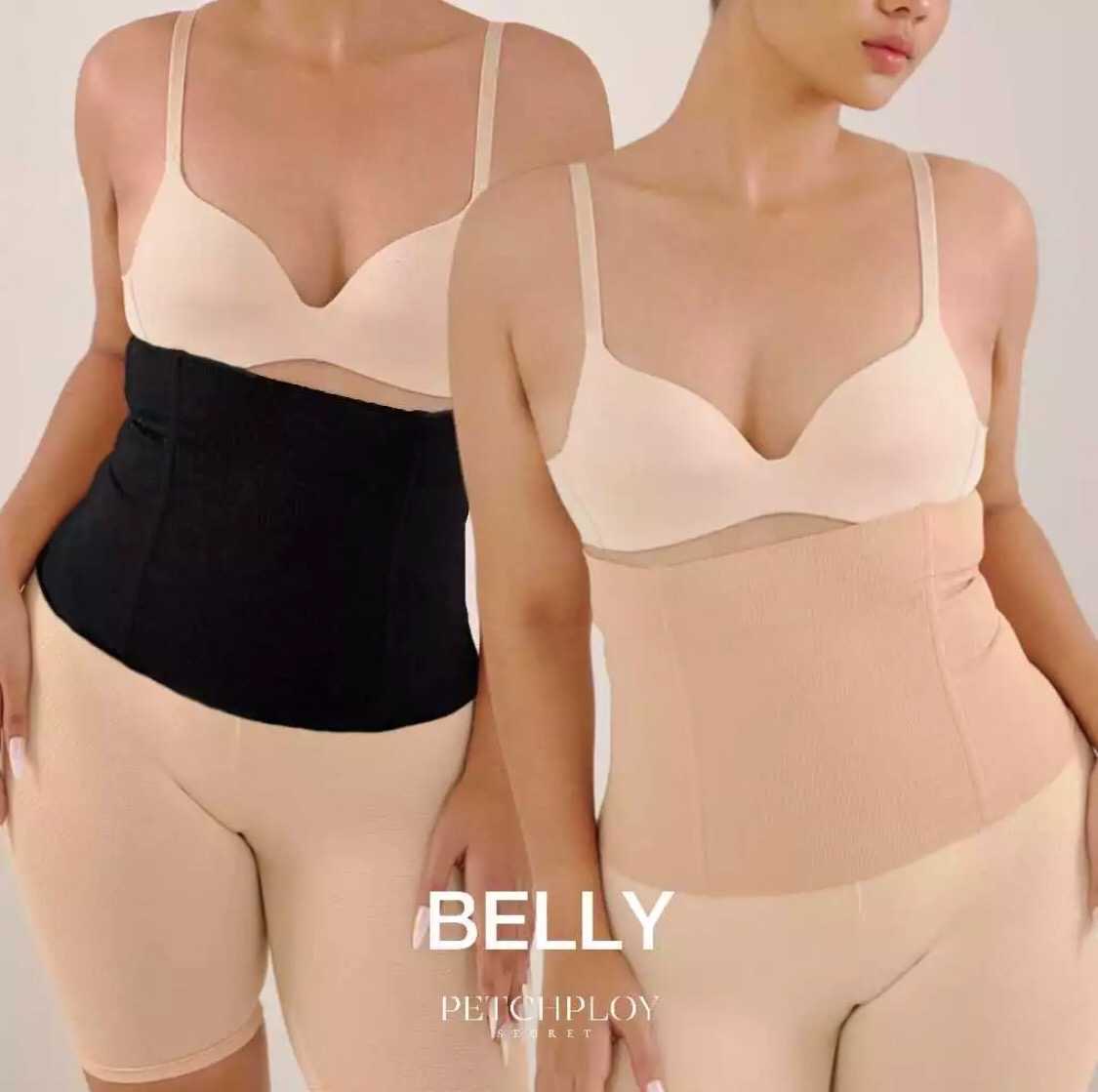PETCHPLOYSECRET New in BELLY Shaping เพชรพลอยที่รัดหน้าท้อง ที่รัดพุง ชุดกระชับสัดส่วน ไร้ขอบ