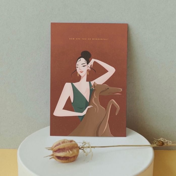 How Are You So Wonderful Greeting Card