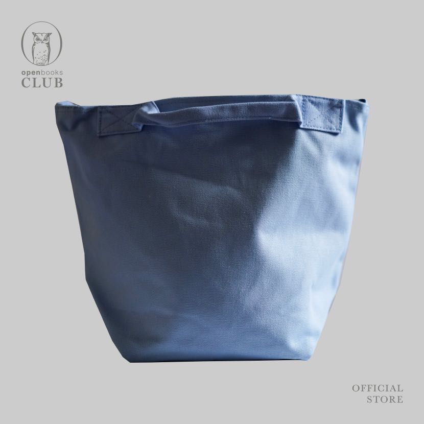 Blooming Tao Tote Bag (สีฟ้า Flowing River)
