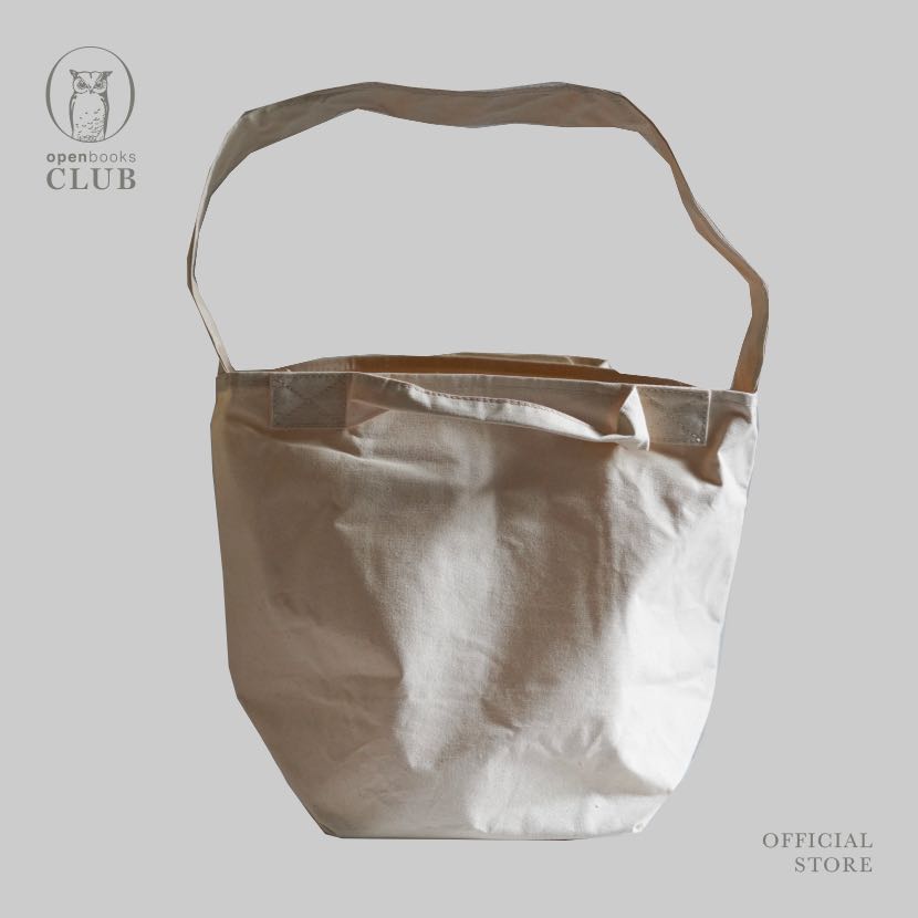 กระเป๋า OPENBOOKS SUMMER TOTE BAG (NATURAL COTTON)