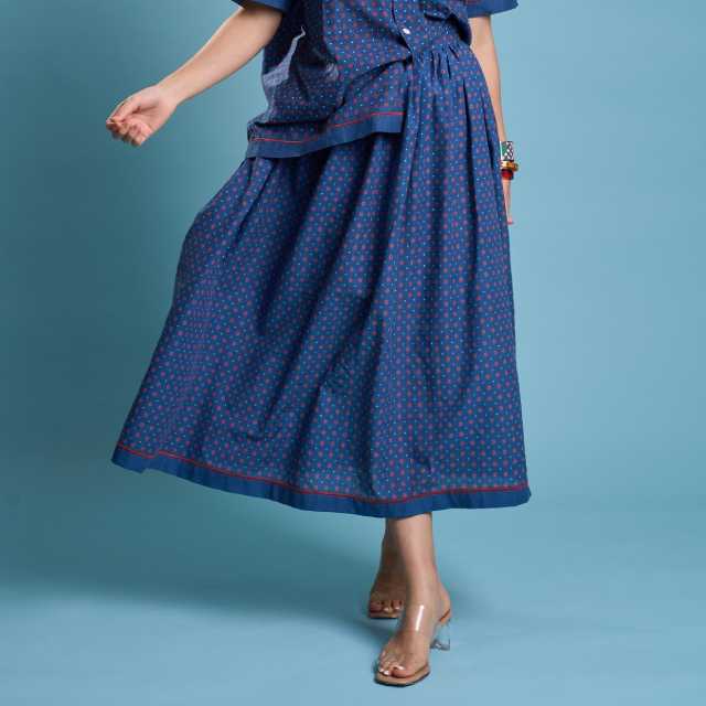 Rebecca Skirt ( Blue, Size SM )