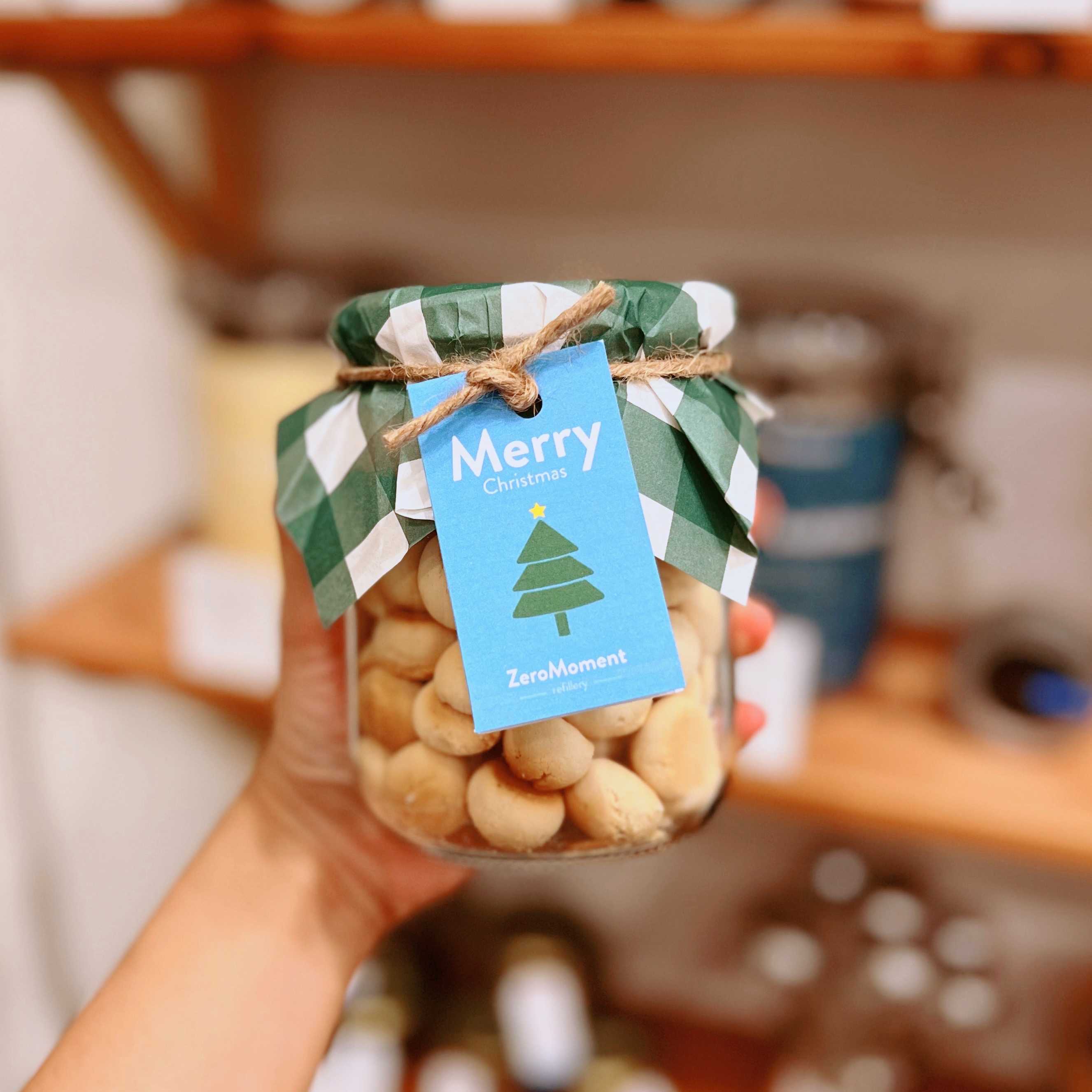 ขนมผิงอบเตาถ่าน (กระปุกของขวัญ) //Thai Mini Cookies (Gift)