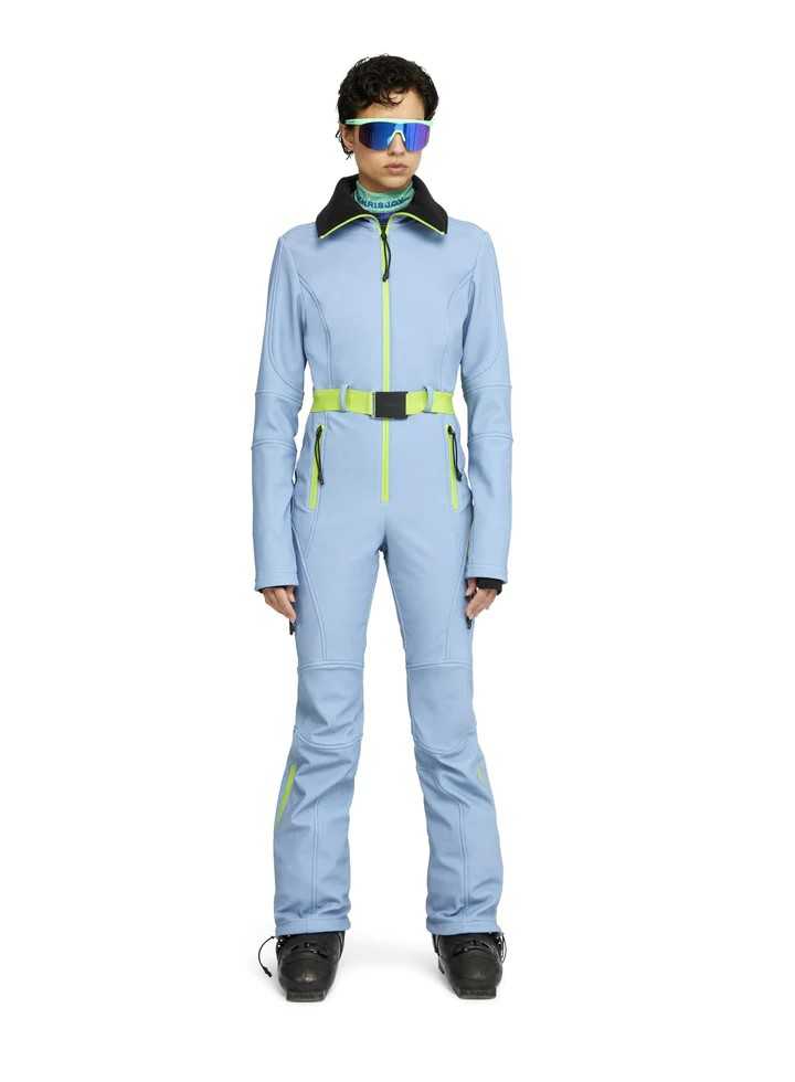 KHRISJOY Ski Catsuit Solid Color
