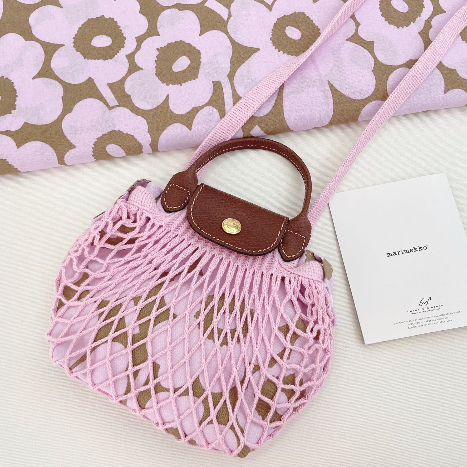 Bag in Bag กระเป๋าไส้ในไซส์ XS 🧺ผ้าMarimekko📌พร้อมส่ง