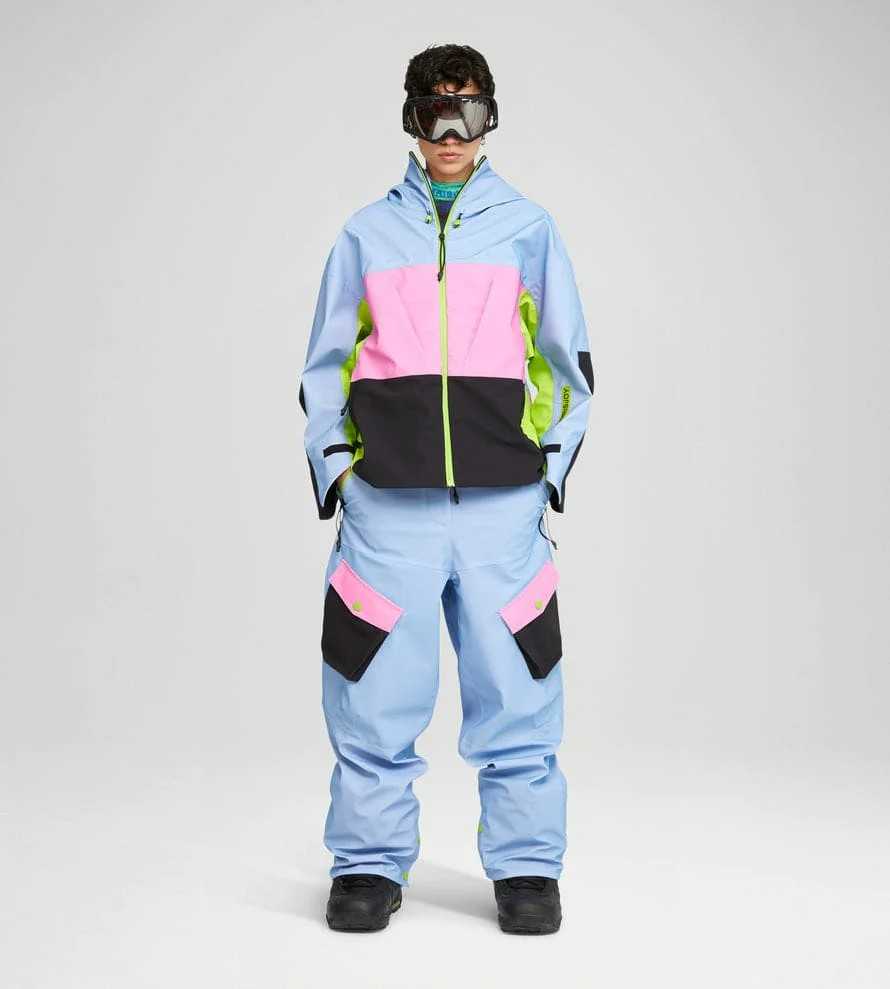 KHRISJOY Snowboard Jacket Color Block