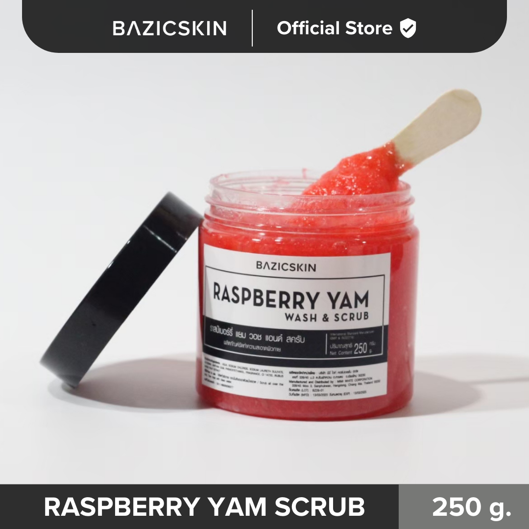 RASPBERRY YAM SCRUB