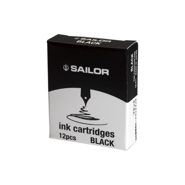 Sailor Fountain Pen Ink Cartridge หมึกหลอด Sailor บรรจุ 12 ชิ้น
