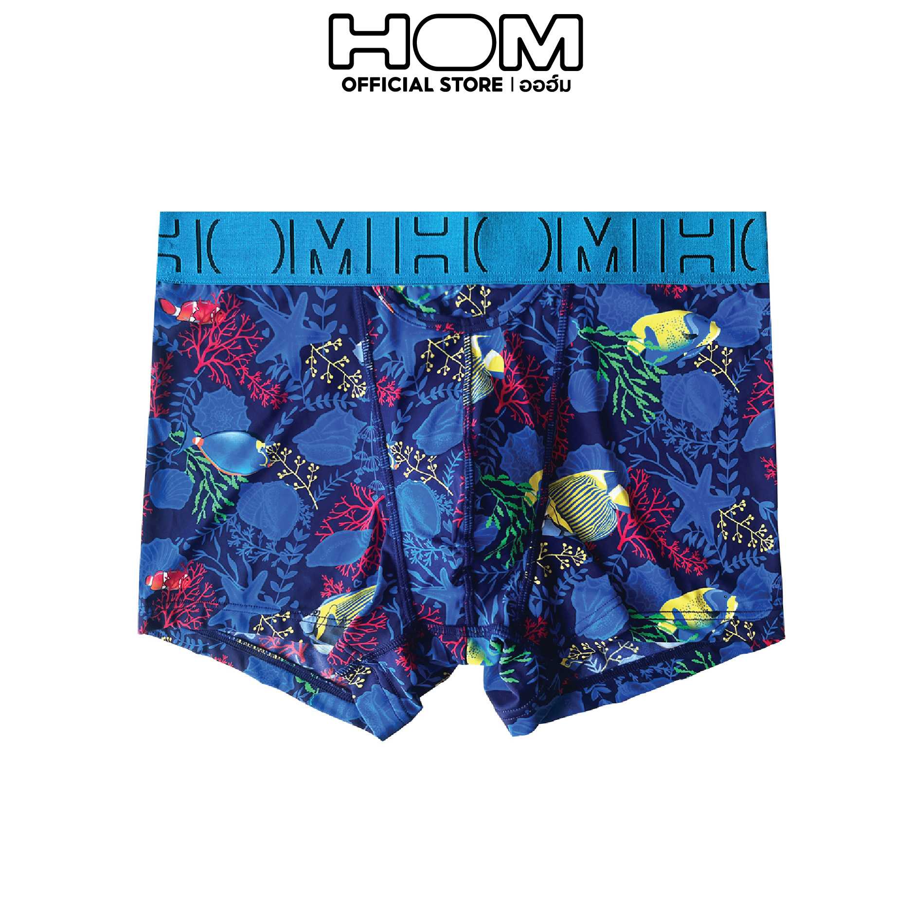 HOM (ออฮ์ม) รุ่น 402685-P0RA Palette HO1 กกน.ชาย Boxer Polyamide