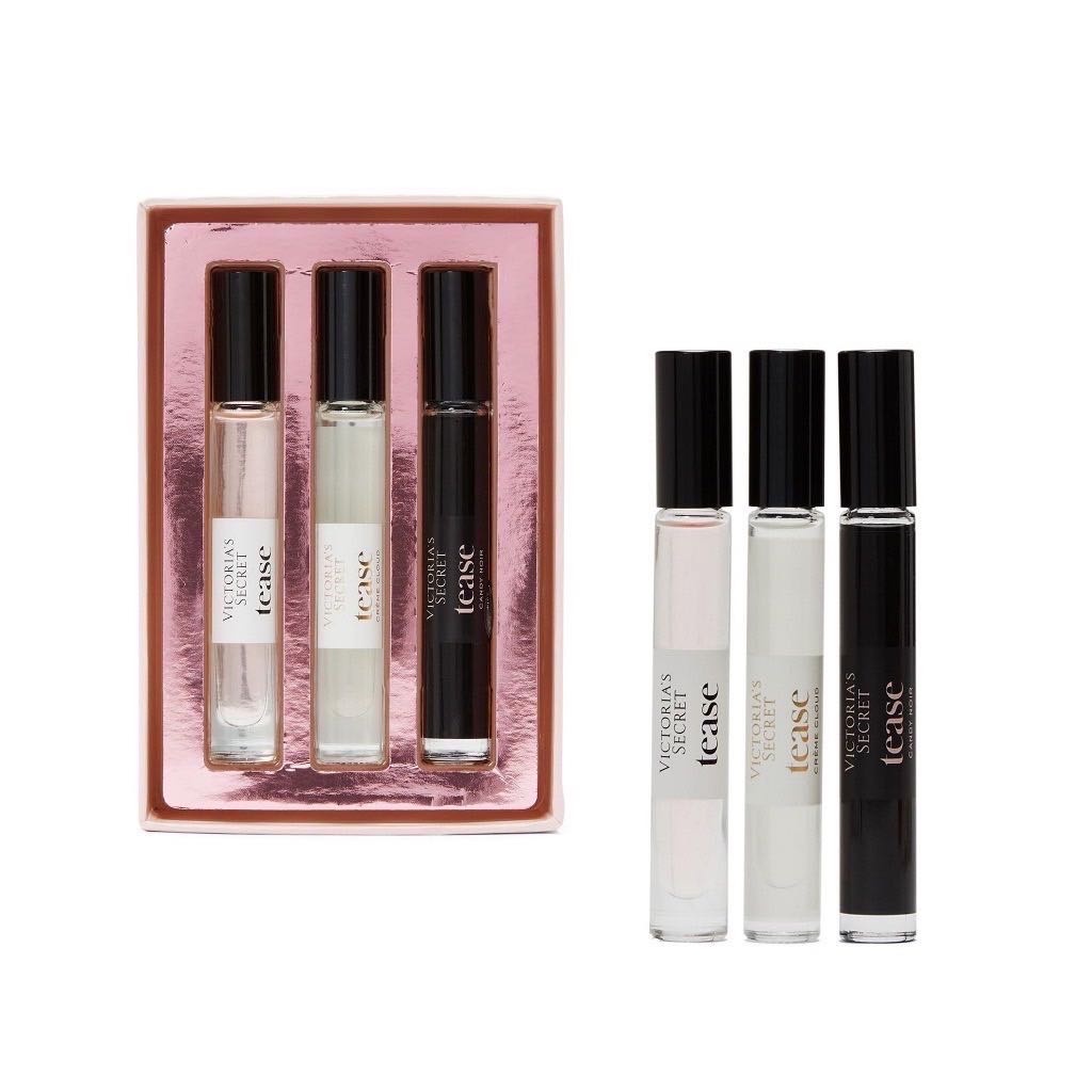 เซตของขวัญ Set Victoria Secret   3 x 7ml น้ำหอมหัวลูกกลิ้ง