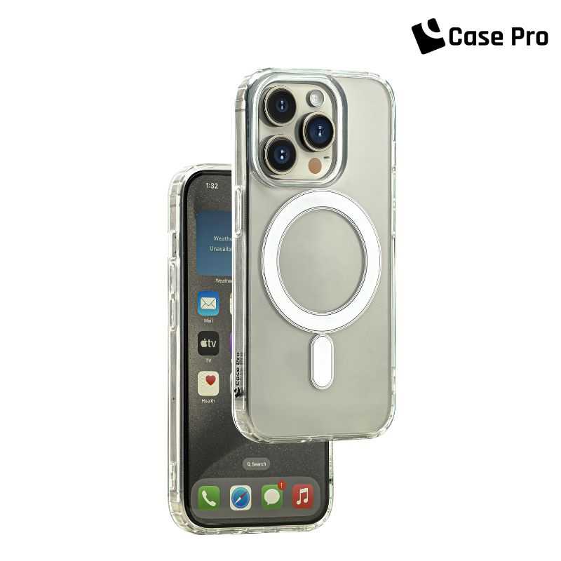 PERFECT CLEAR MAGNETIC CASE เคสใส สำหรับ iPhone 15 แบรนด์ Case Pro