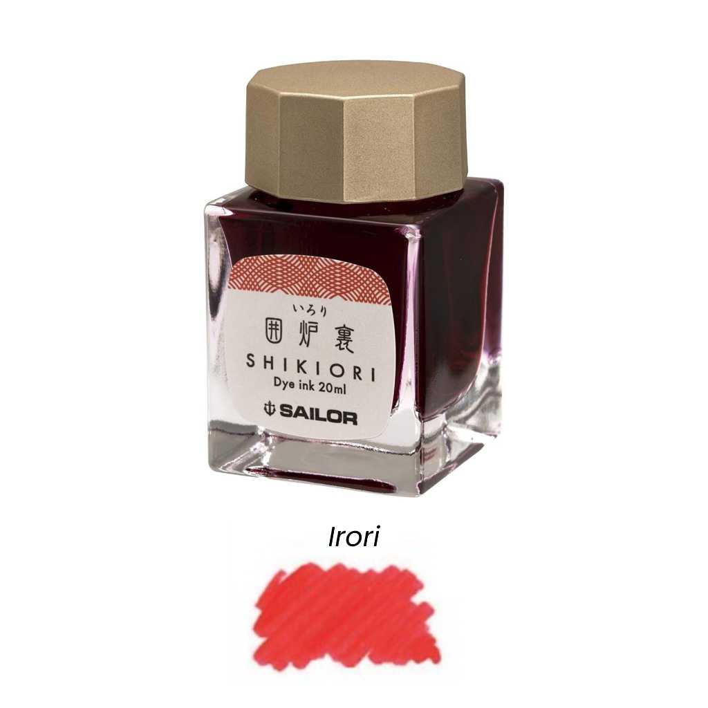 Sailor Shikiori Fountain Pen Ink Winter Tone หมึกขวด Sailor ความจุ 20ml