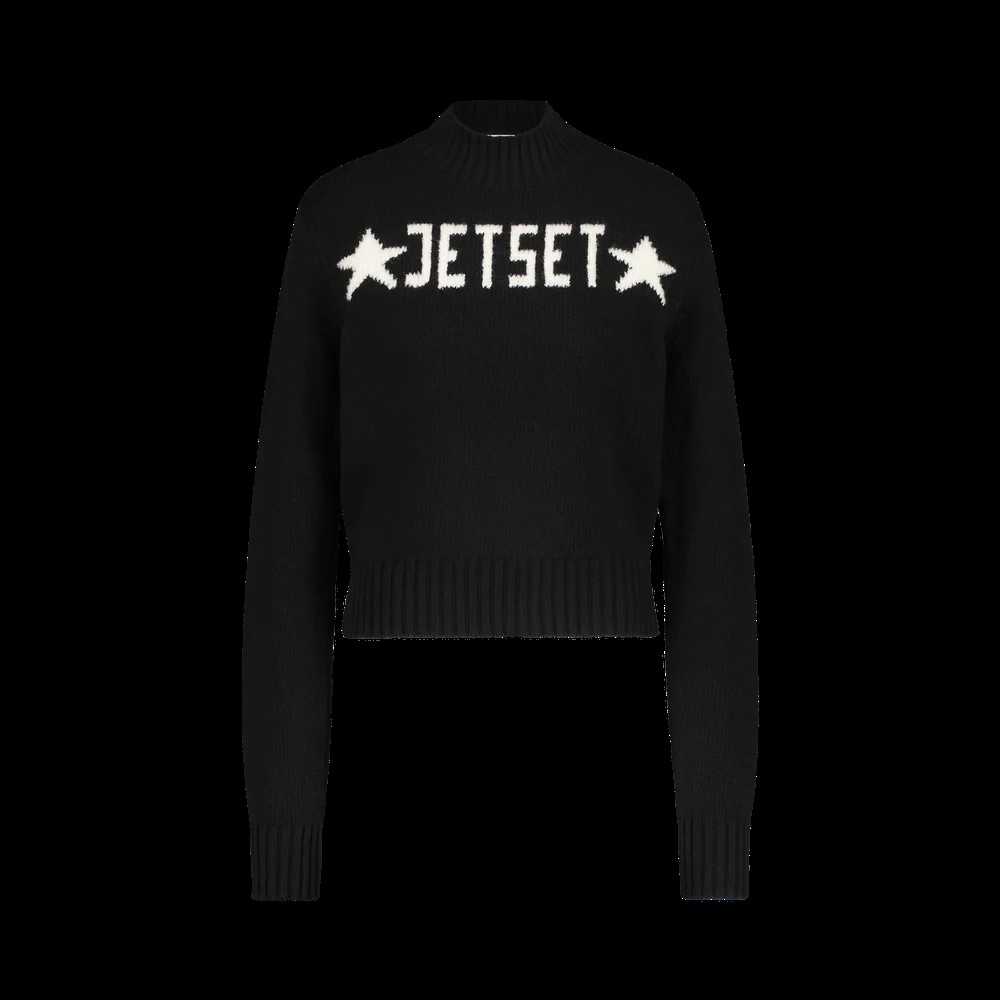 JETSET Star Wool Crewneck Sweater