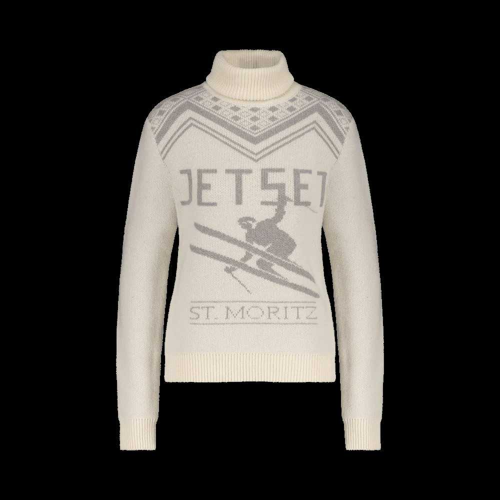 JETSET Ski Wool Turtleneck Jacquard Sweater
